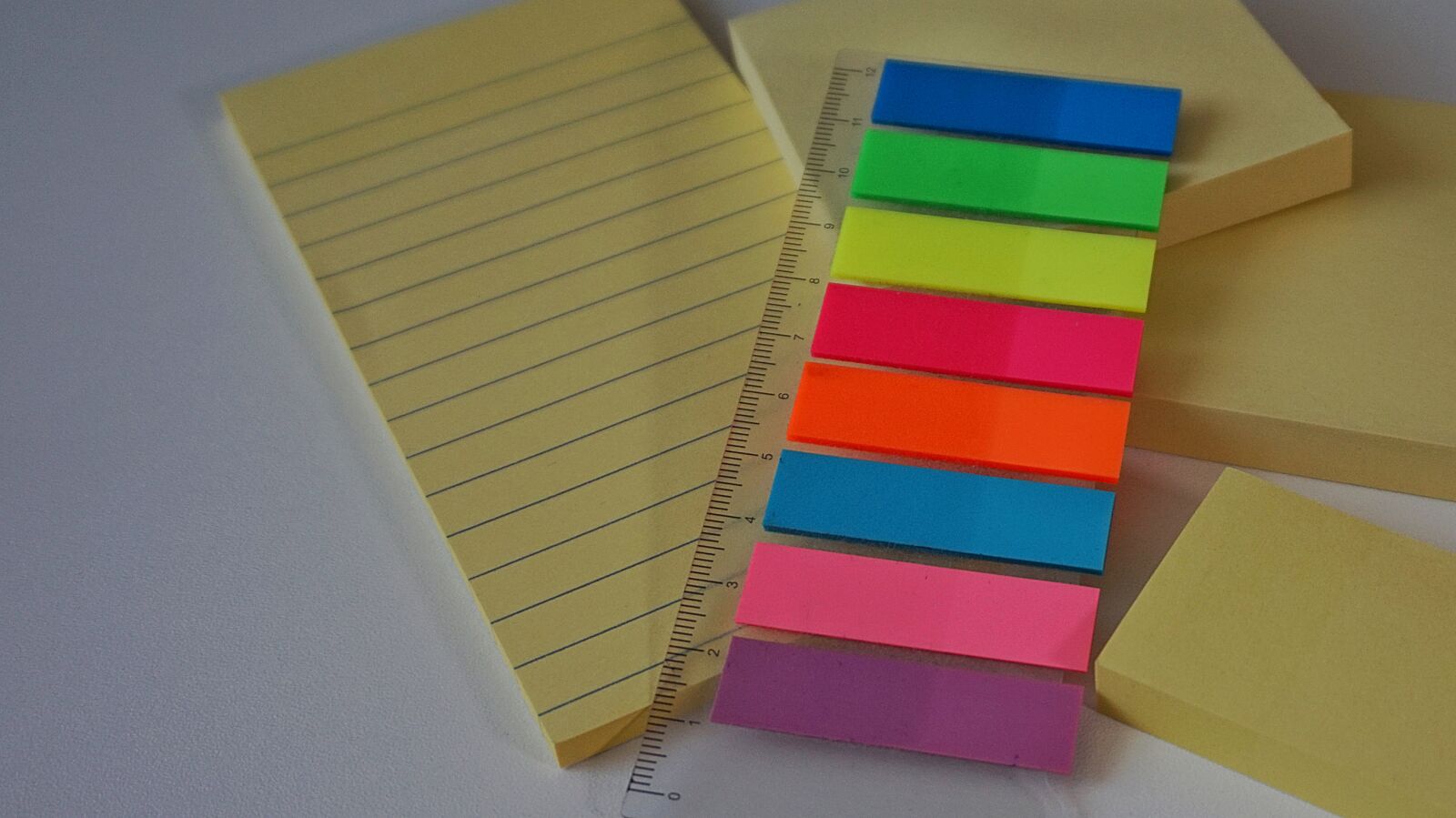 Sony Alpha a5000 (ILCE 5000) sample photo. Postit, sticky notes, adhesive photography