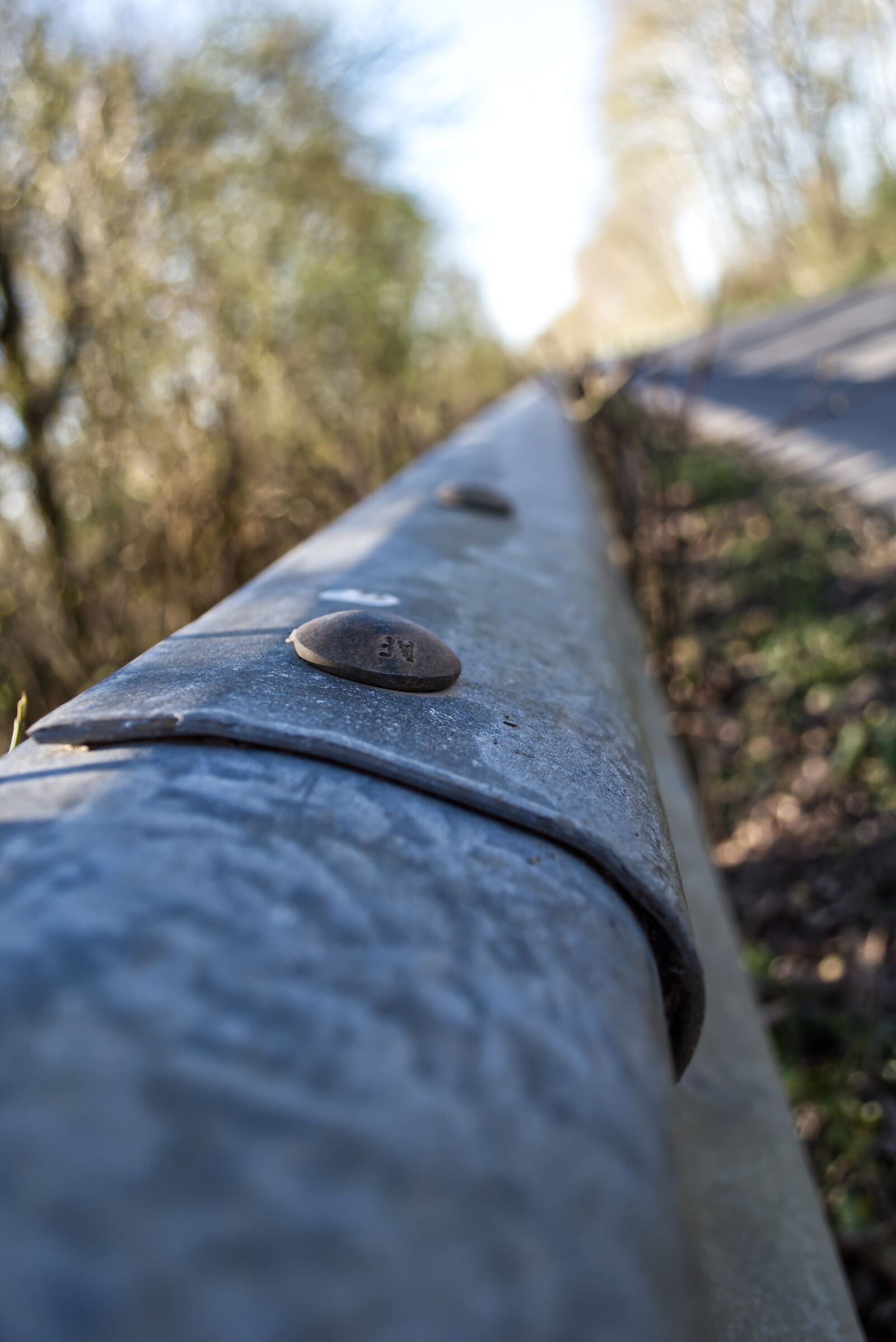 Nikon D5500 sample photo. Guard rail, road, highway photography