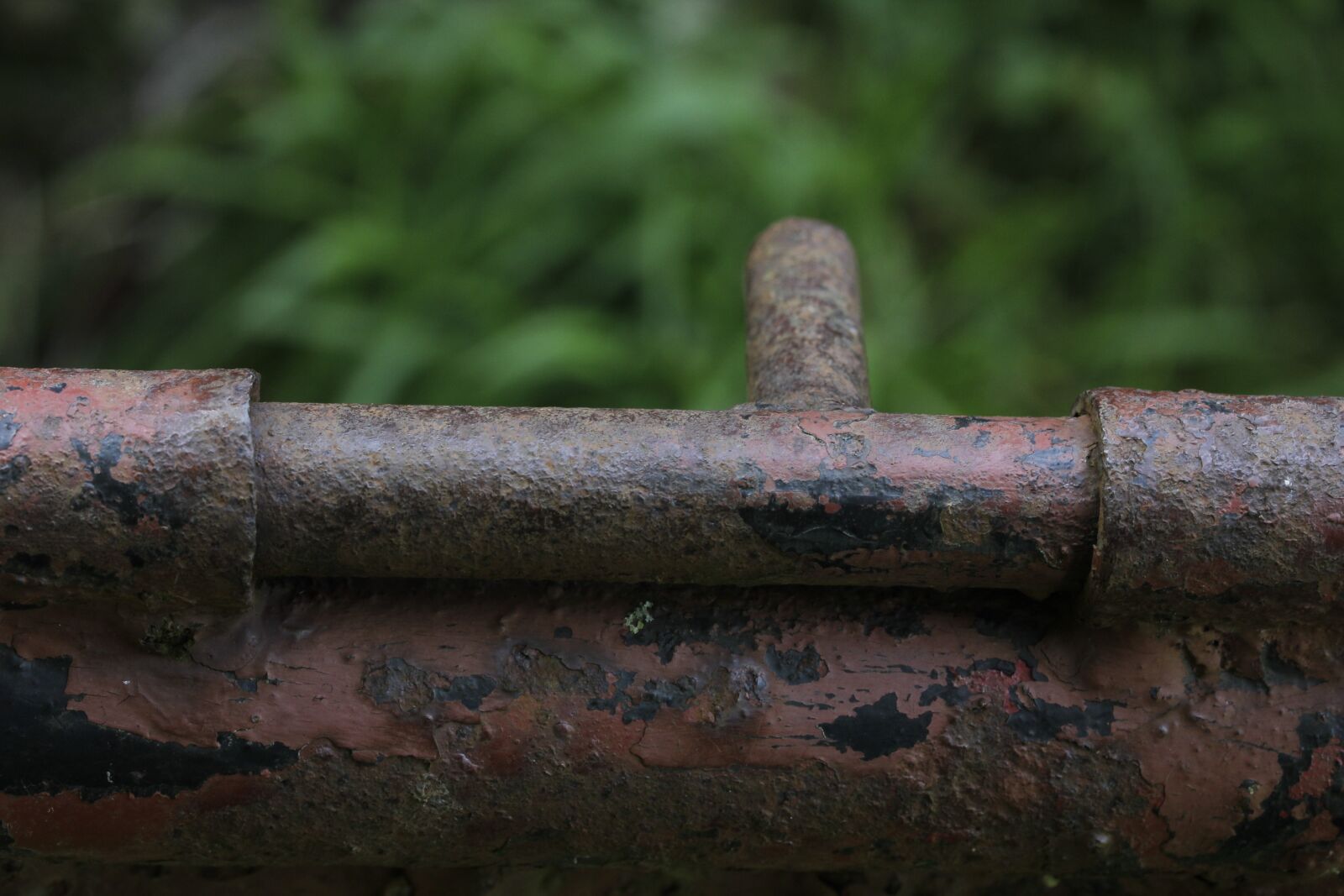 Canon EF-S 60mm F2.8 Macro USM sample photo. Rust, door handle, old photography