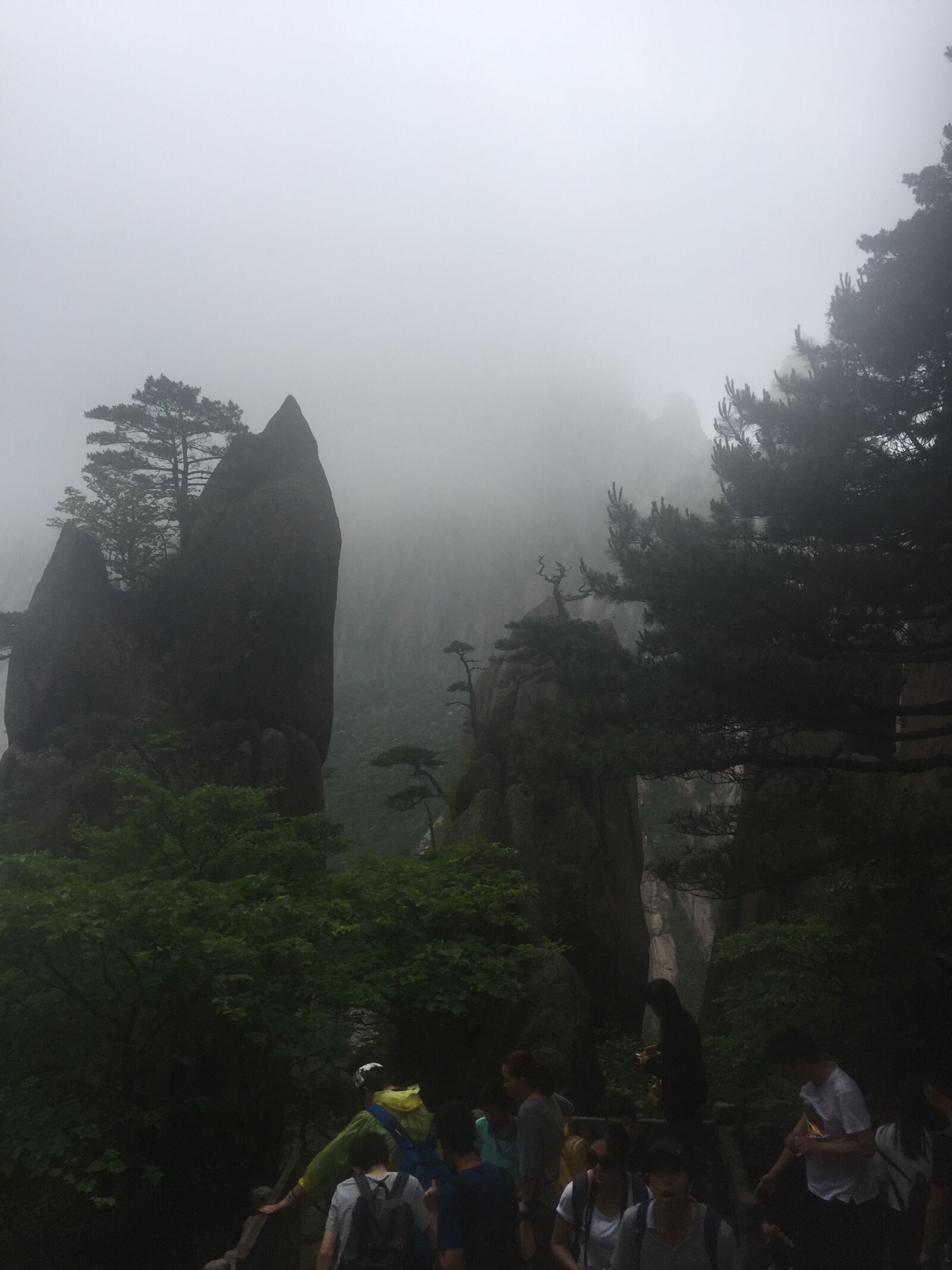 iPhone 6 back camera 4.15mm f/2.2 sample photo. Huangshan, mount huang, mountain photography