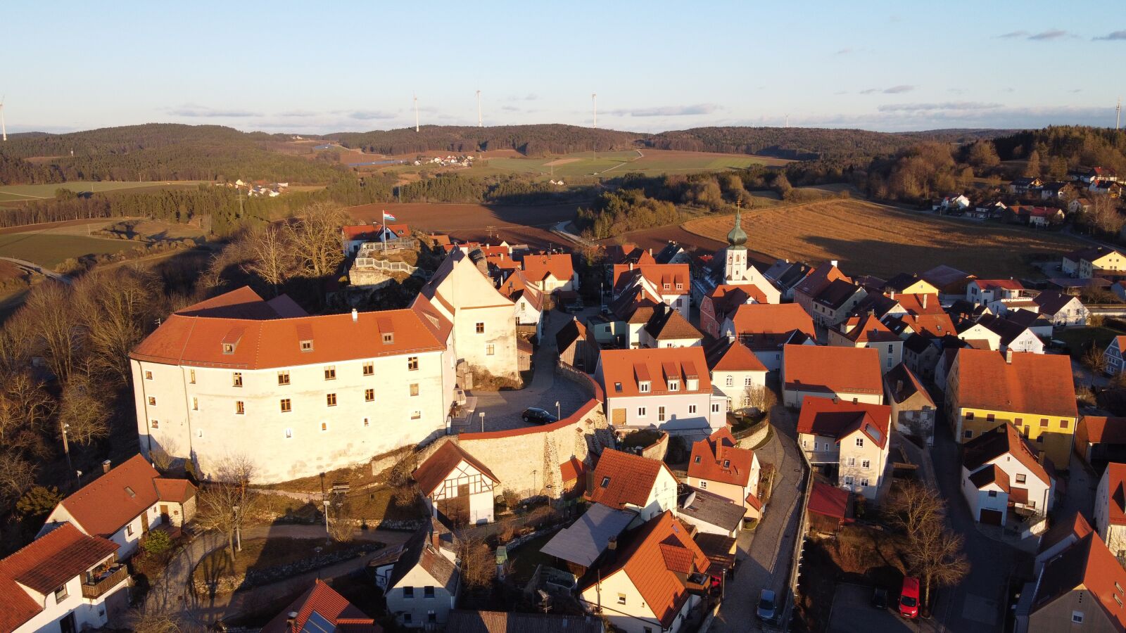 DJI FC7203 sample photo. Lupburg, bavaria, upper palatinate photography