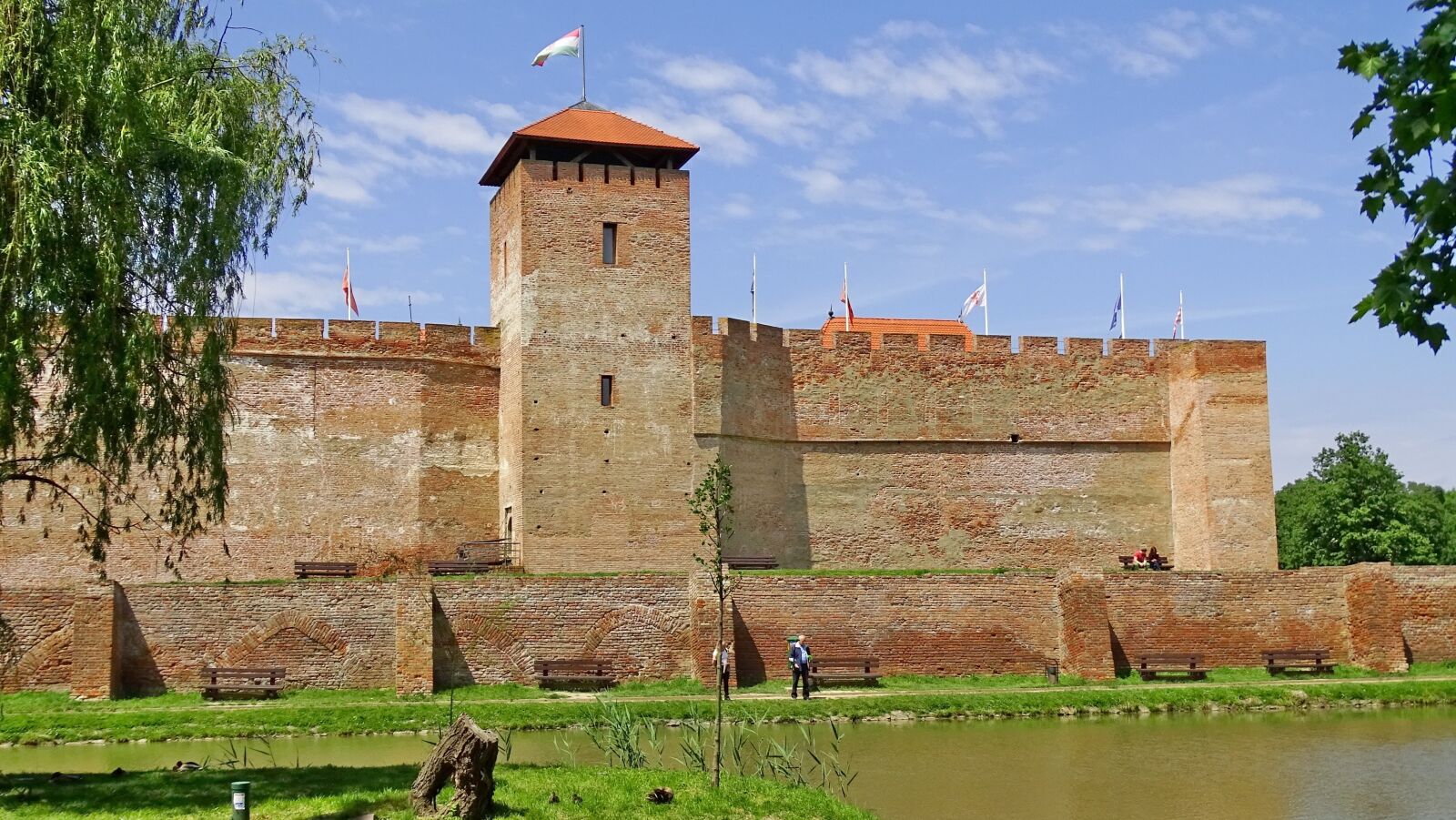 Sony Cyber-shot DSC-HX400V sample photo. Hungary, gyula, castle photography