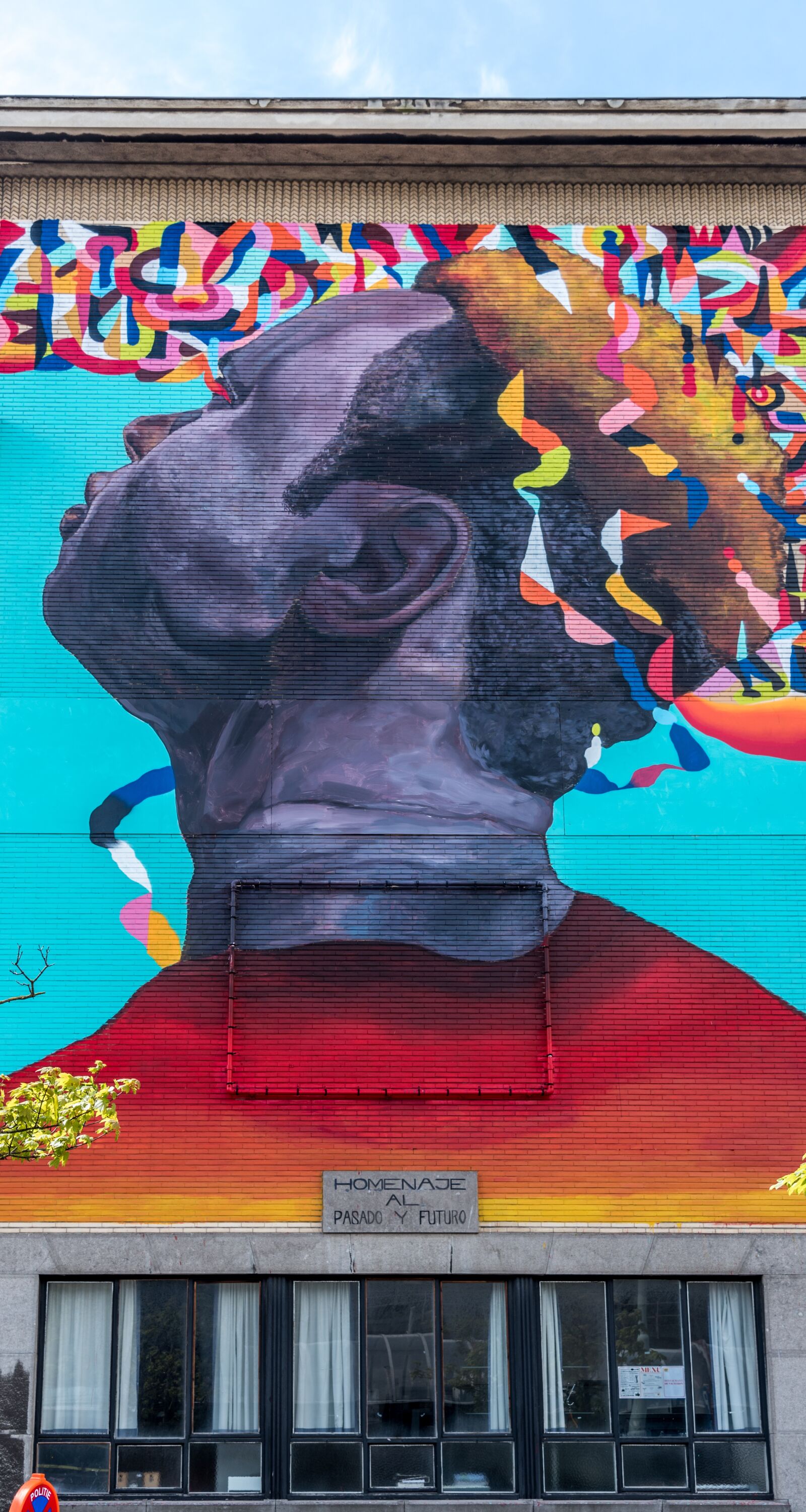 Nikon D750 sample photo. Mural, building, oostende photography