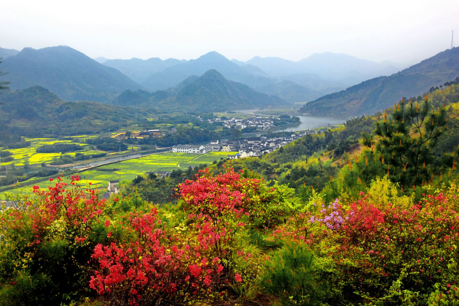 Canon EOS 5D Mark II sample photo. China, anhui wannan, spring photography