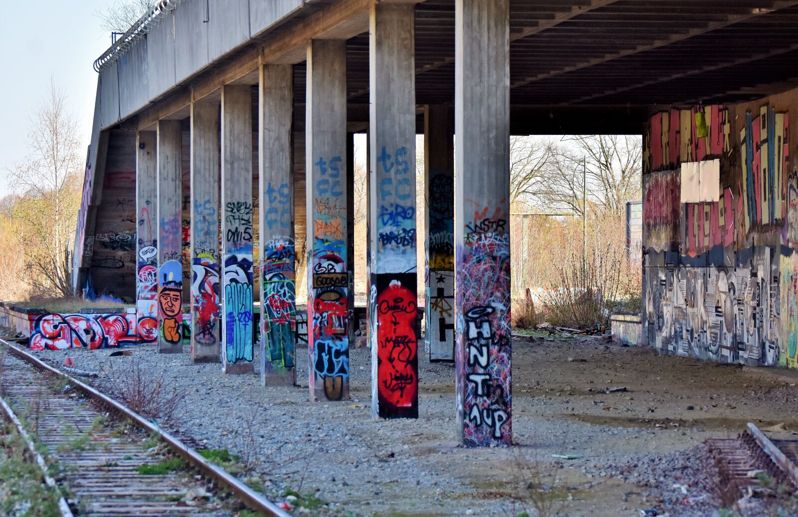 Nikon D7200 sample photo. Lost places, abandoned train photography