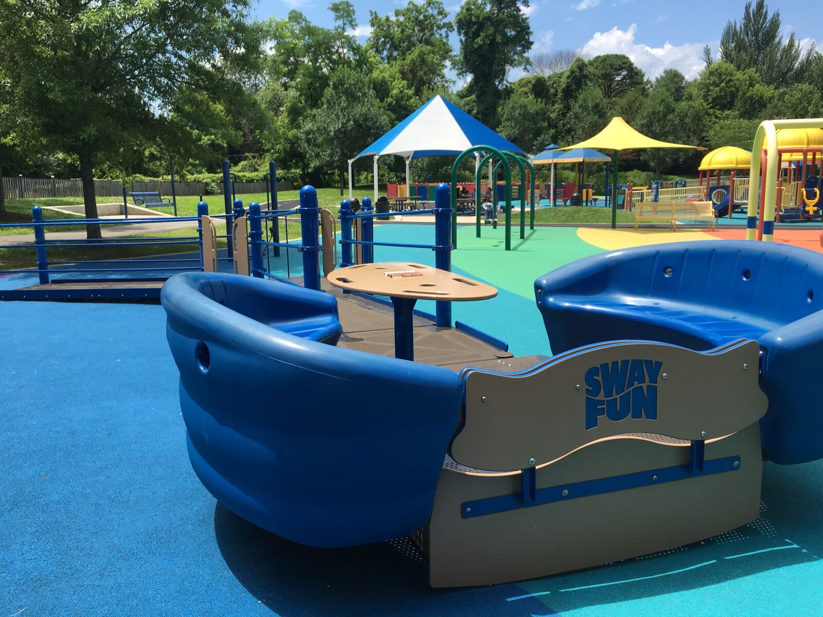 Apple iPhone 6s Plus sample photo. Playground, handicapped accessible, wheelchair photography