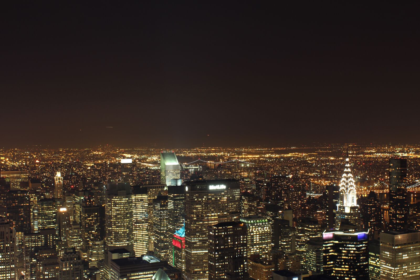 Canon EF 28mm F1.8 USM sample photo. New york, skyline, night photography