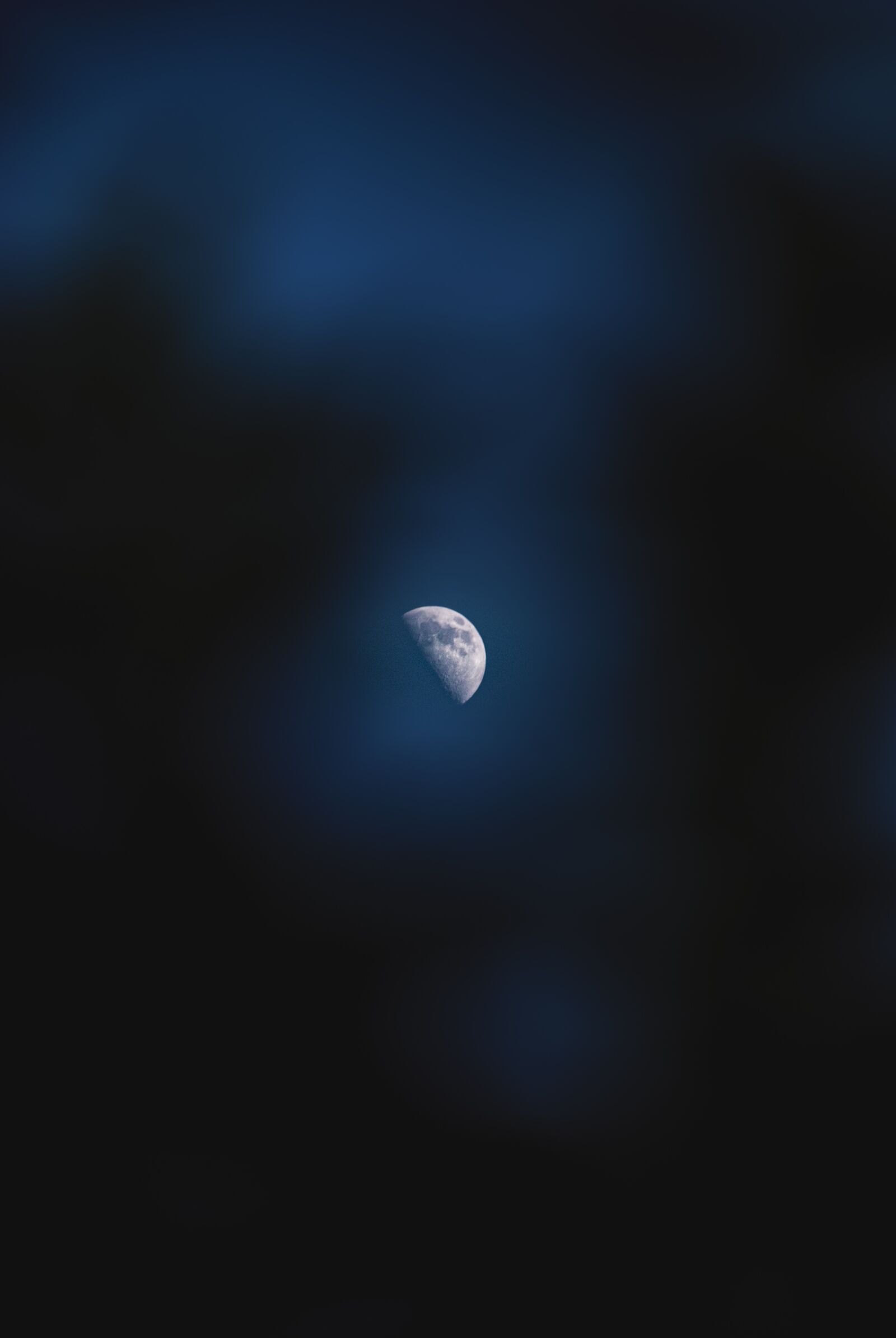 Nikon D200 sample photo. Moon, night, sky photography