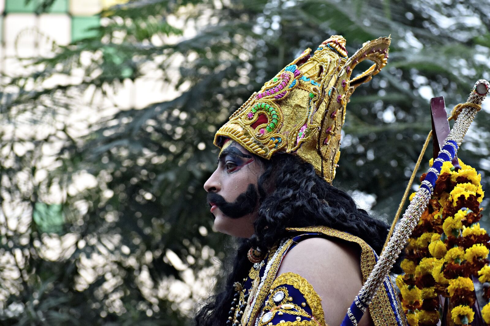Nikon D5600 sample photo. Costume, ramleela, ramayana photography