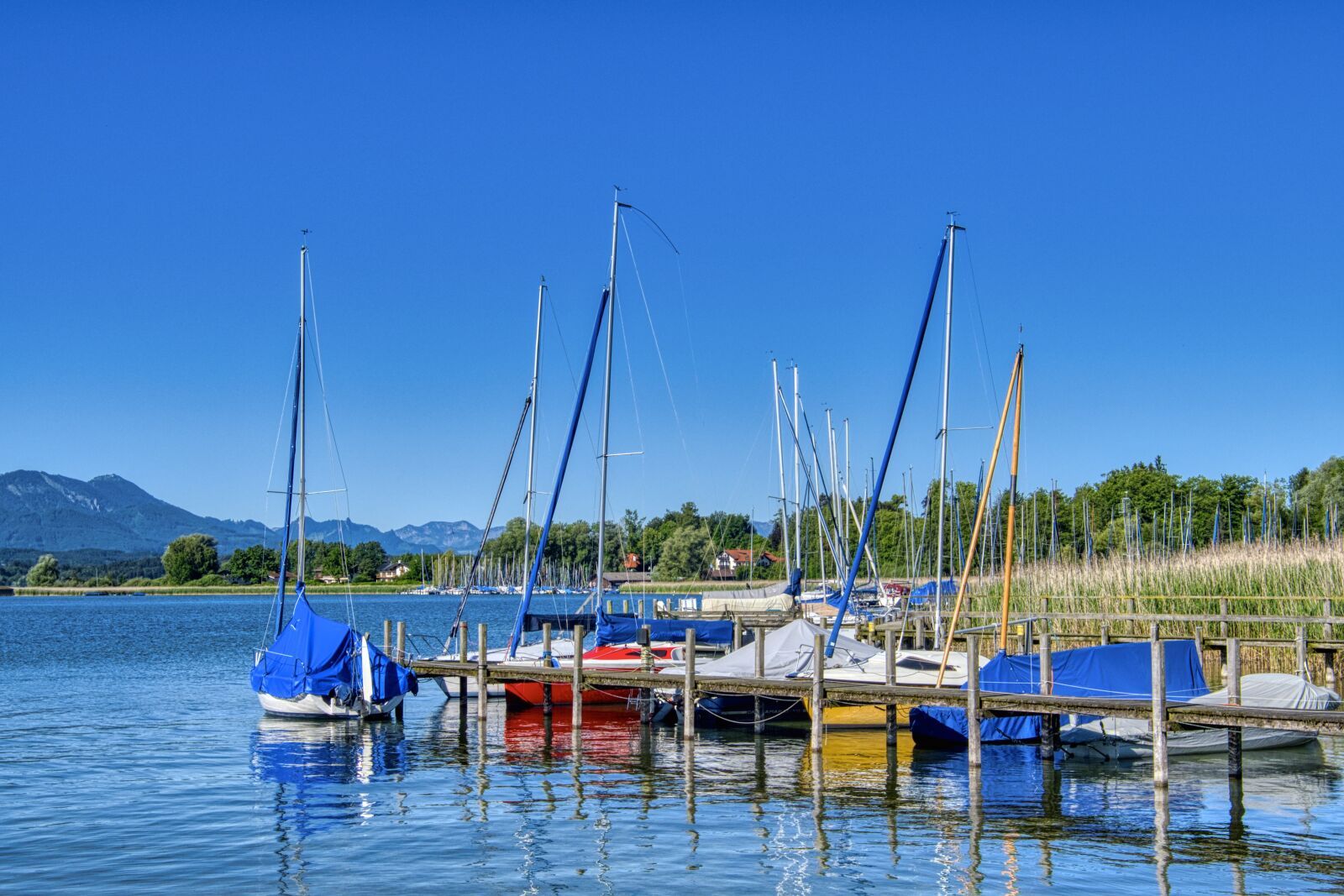 Nikon D7500 sample photo. Landscape, upper bavaria, chiemsee photography