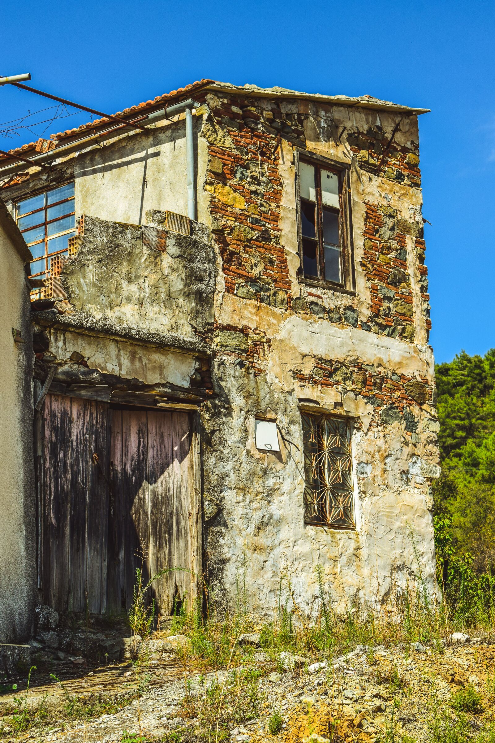 Nikon D3300 sample photo. House, old, abandoned photography