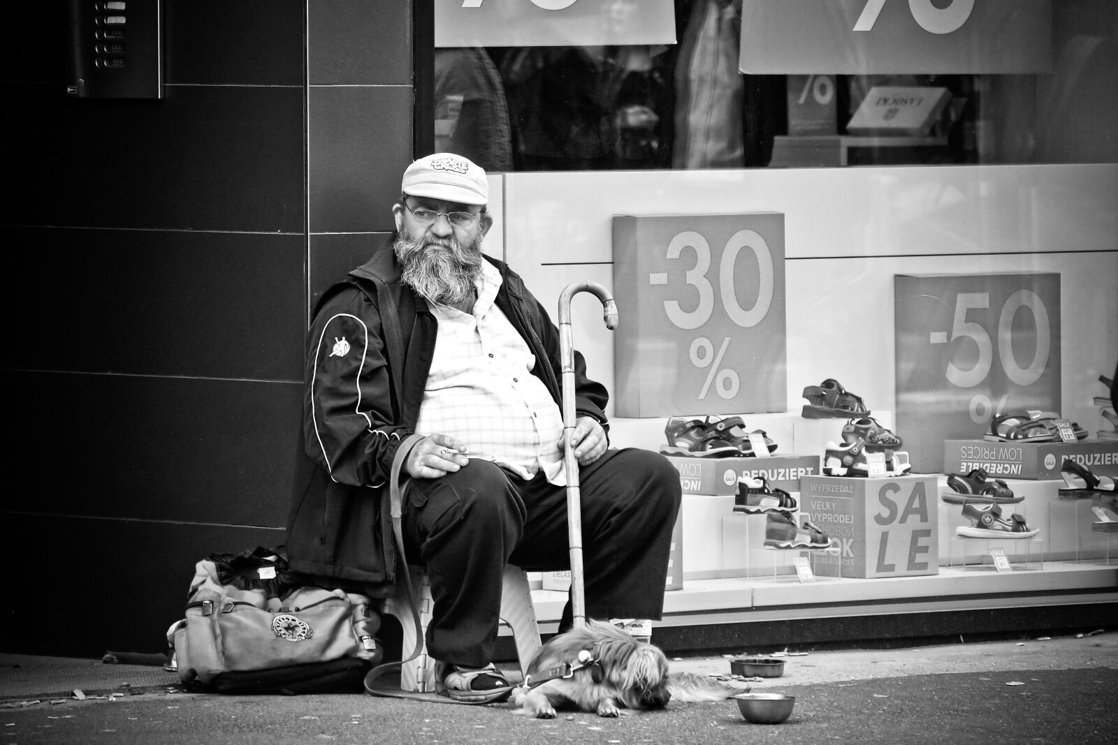 Olympus OM-D E-M10 sample photo. Human, road, man photography