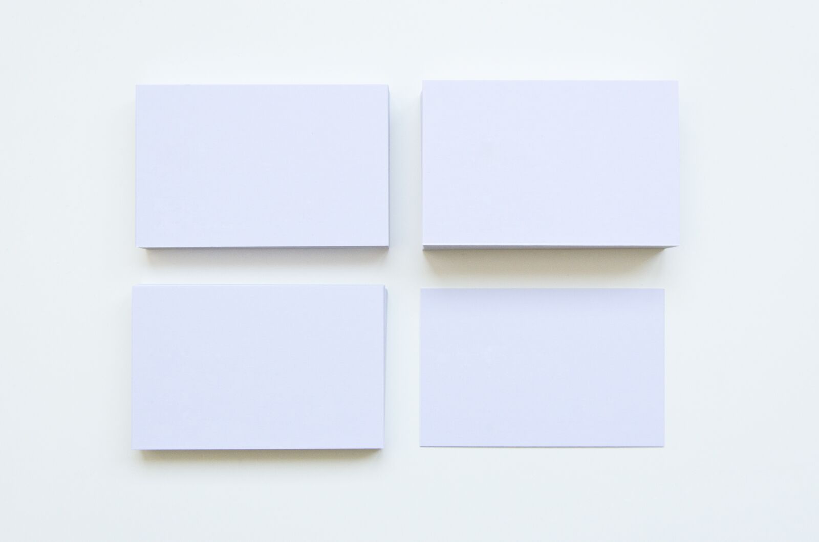 Nikon D5100 sample photo. Business cards, show, empty photography