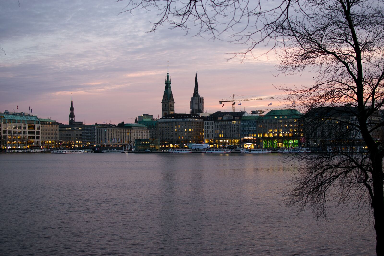 Nikon D3300 sample photo. Hamburg, alster, jungfernstieg photography