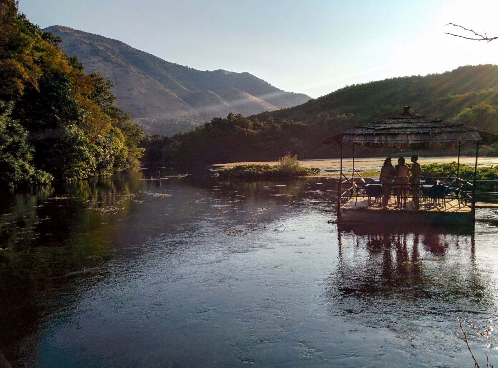 LG Nexus 5 sample photo. Wood, dawn, landscape, mountains photography