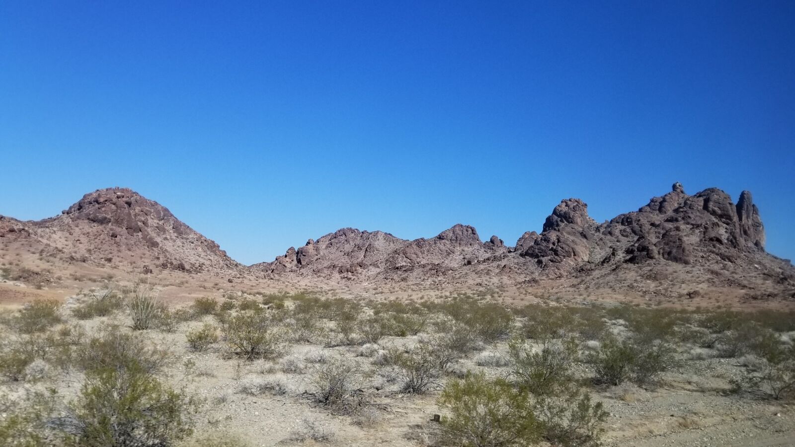 Samsung Galaxy S8 sample photo. Nature, desert, blue photography