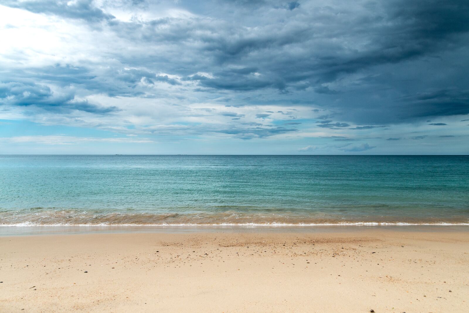 Canon EOS 70D sample photo. Sea, water, clouds photography