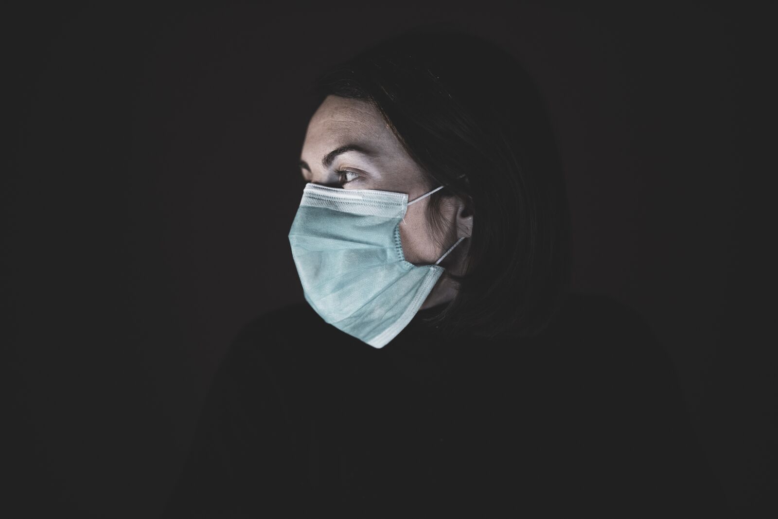 Canon RF 85mm F1.2L USM sample photo. Coronavirus, mask, virus photography