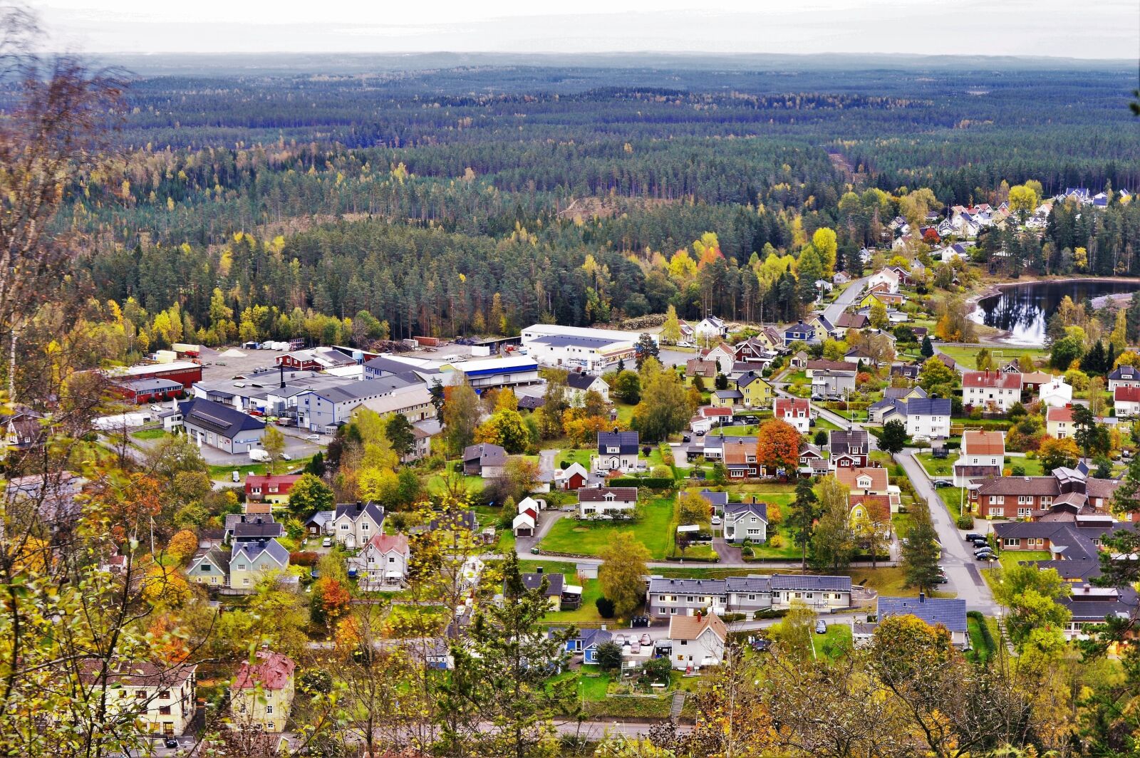 Nikon D3200 sample photo. City, small town, sweden photography