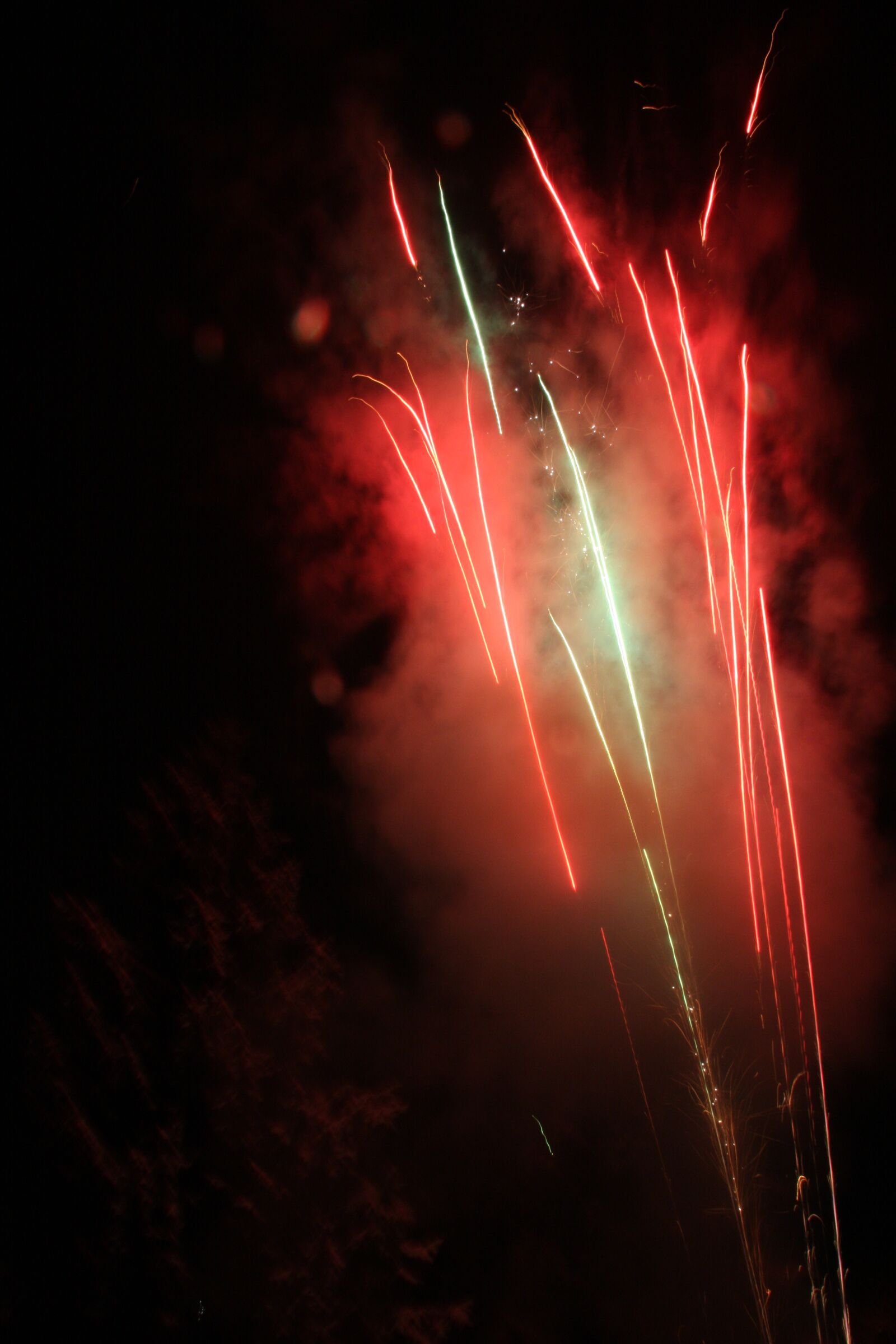 Canon EOS 40D sample photo. Fireworks, night, burst photography