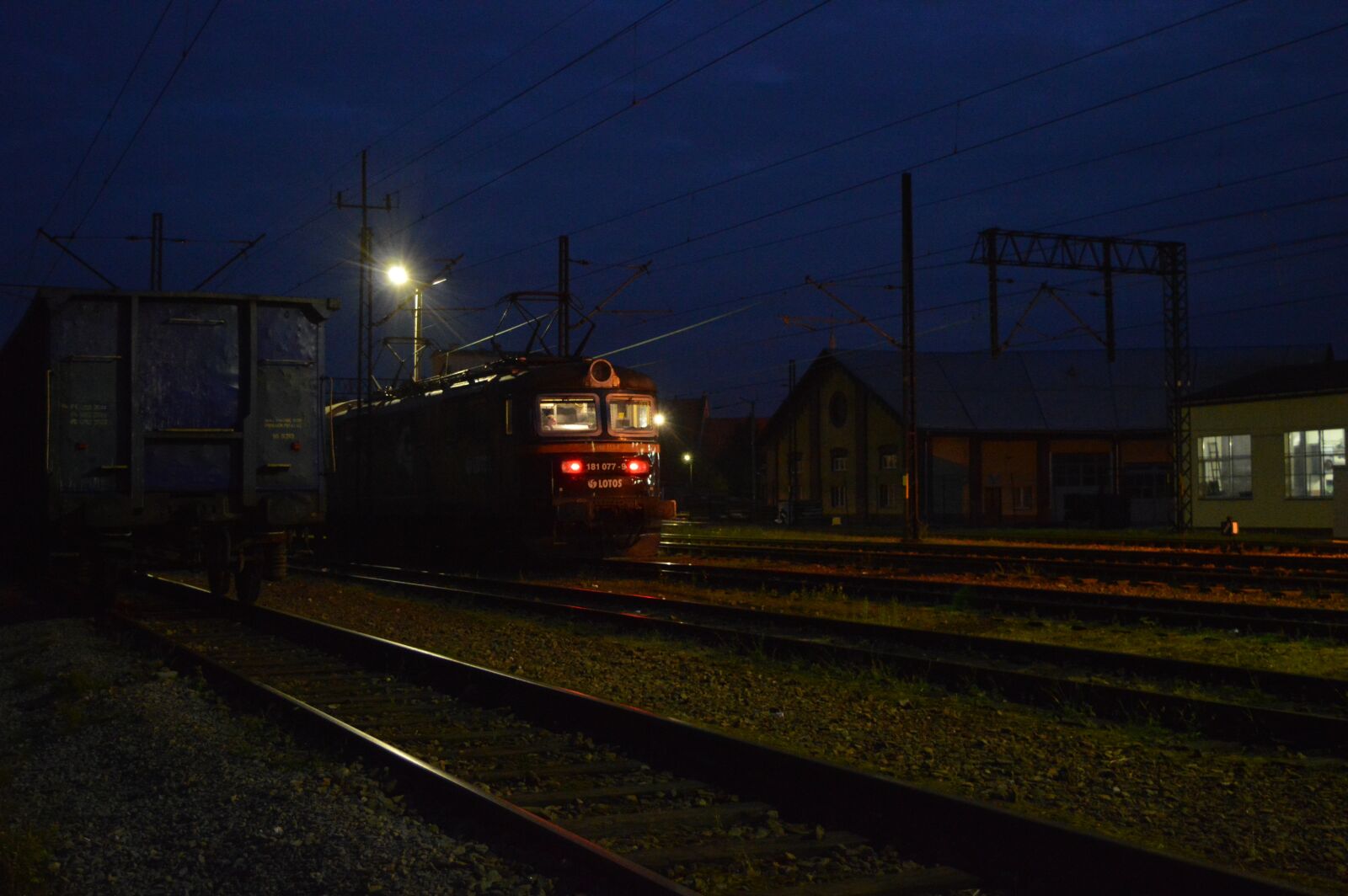 Nikon D3200 sample photo. Locomotive, electric, railway photography