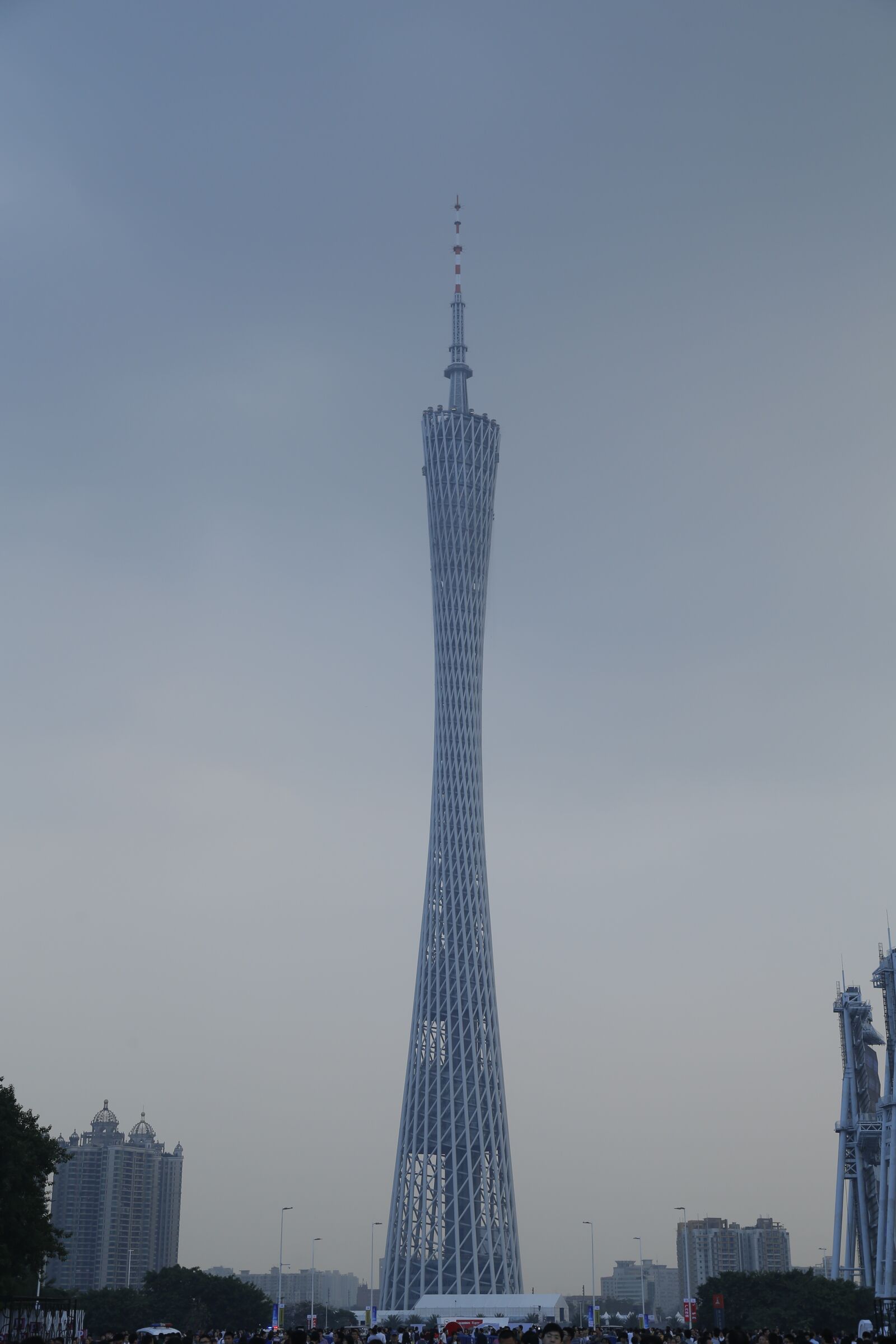 Canon EOS 6D + Canon EF 24-105mm F4L IS USM sample photo. Canton tower, canton, building photography