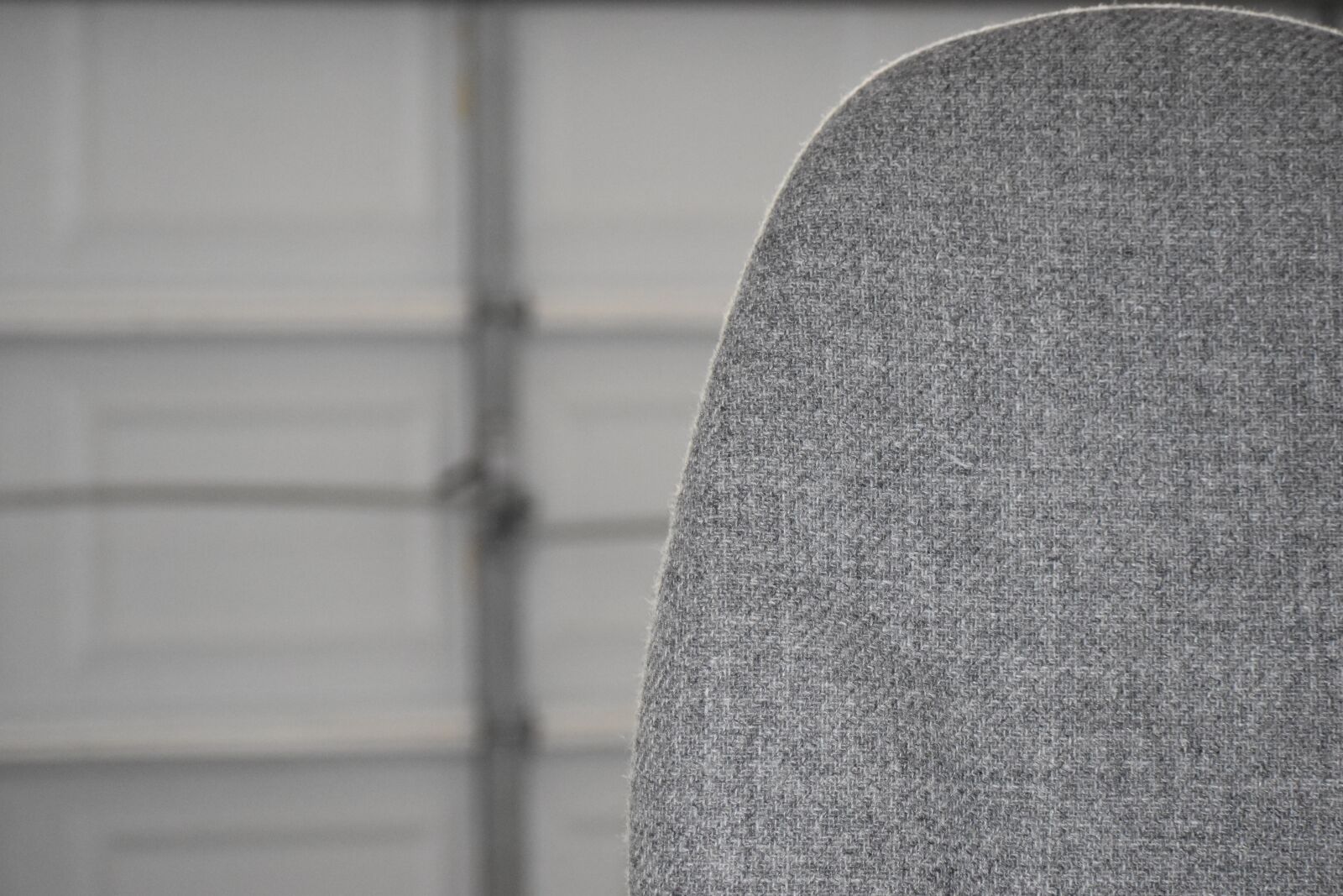 Nikon D5600 sample photo. Chair, texture, gray photography