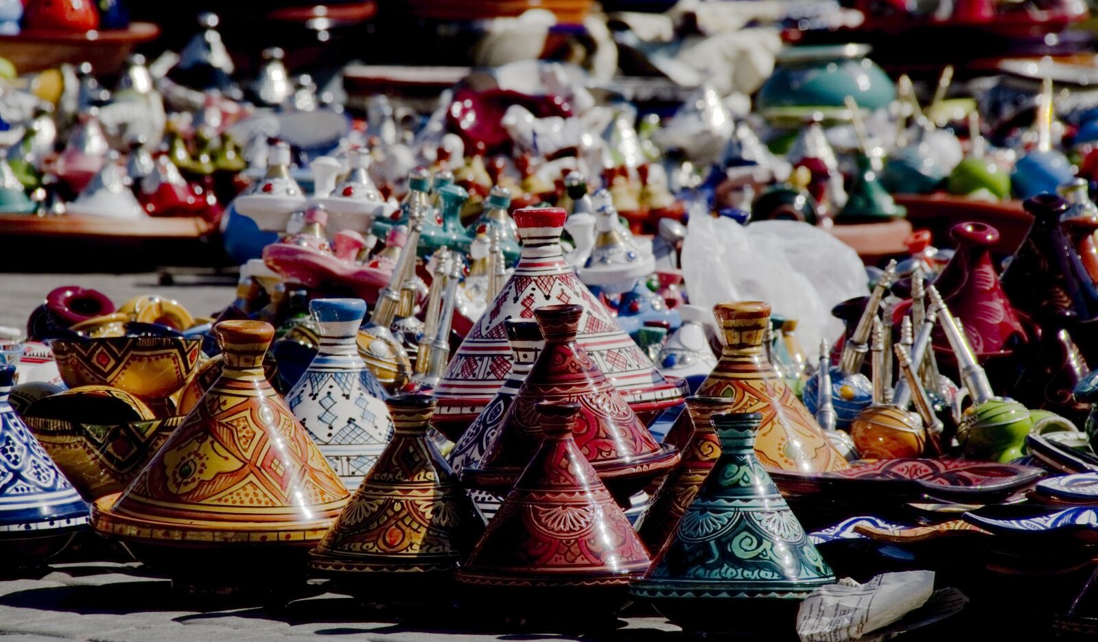 Pentax K-30 sample photo. Tajine, colorful, pottery photography