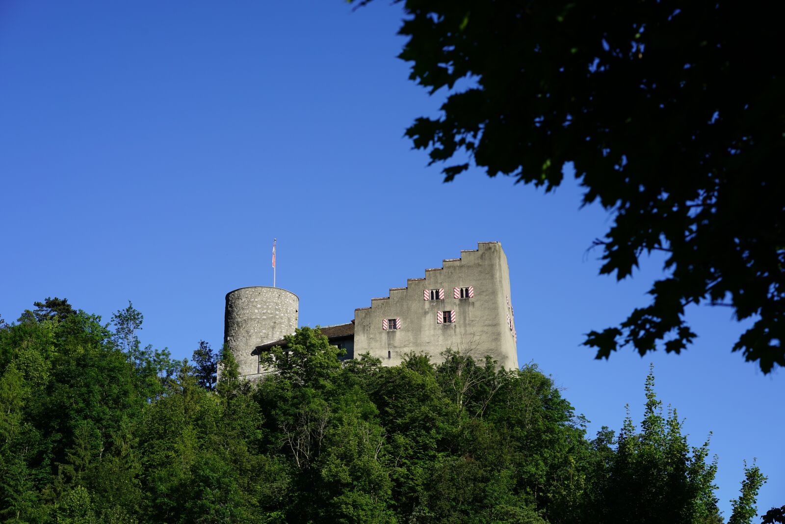 Sony a7R II sample photo. Alt-falkenstein castle, castle, height photography