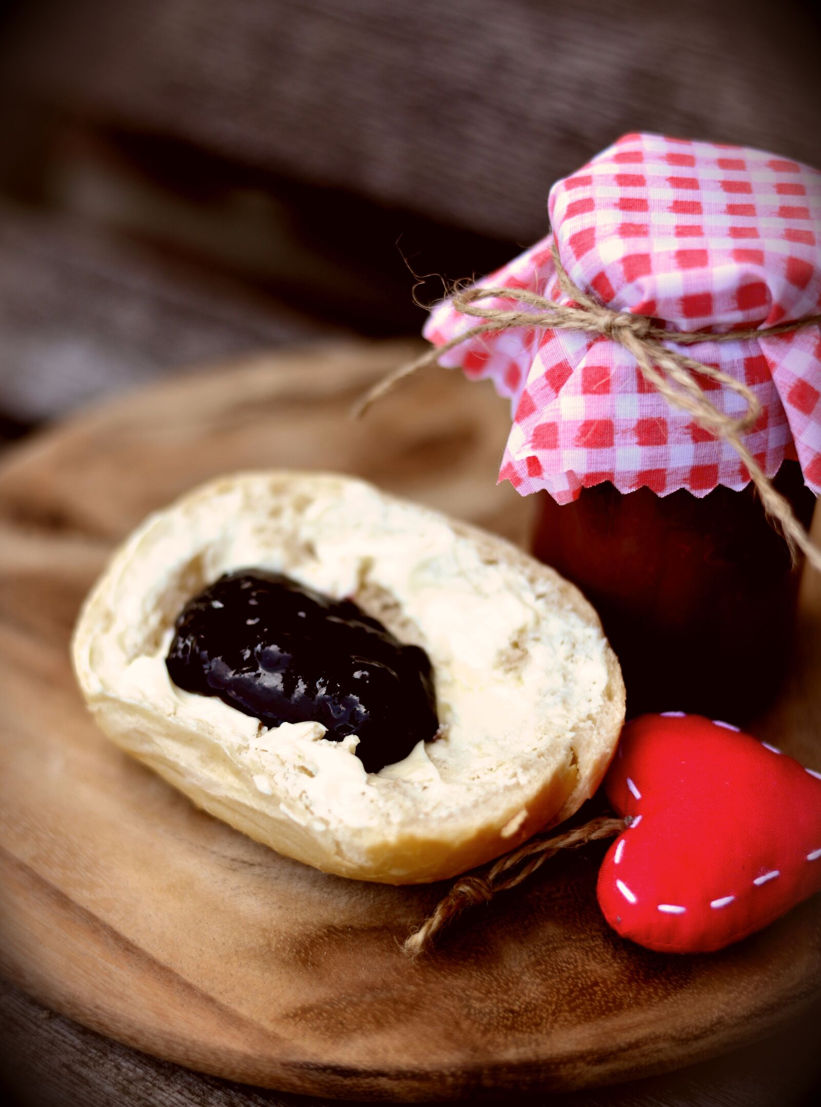 Nikon D610 sample photo. Jam, roll, breakfast photography