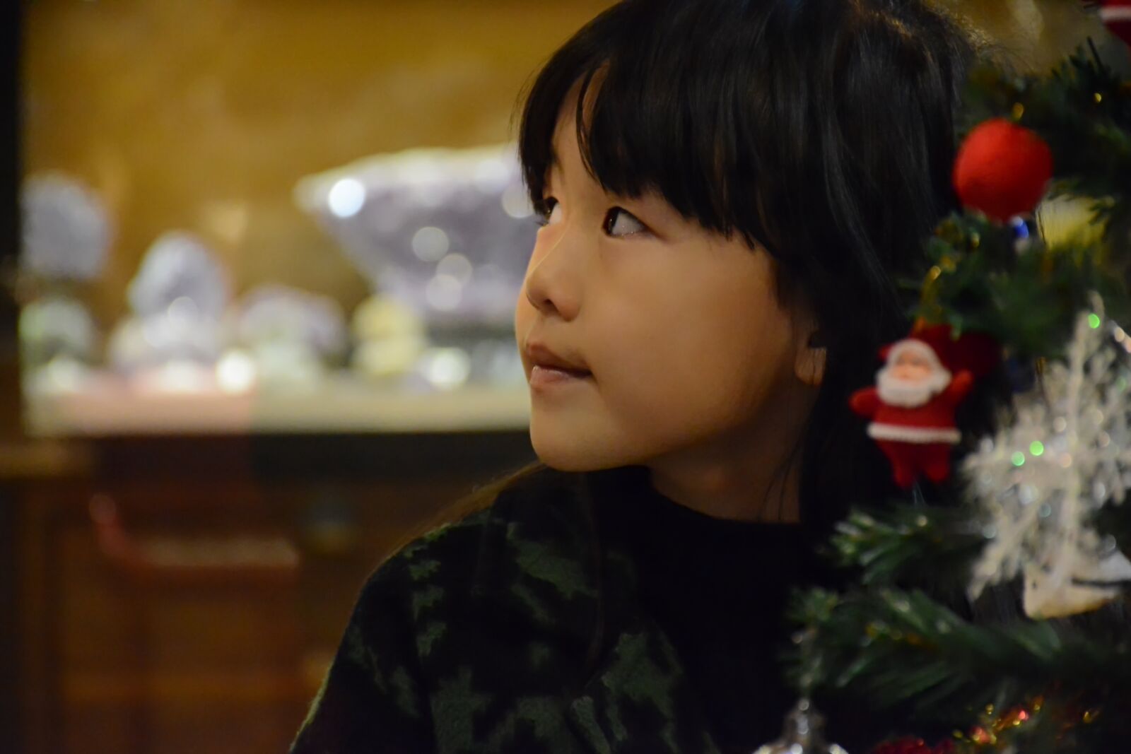 Nikon D7100 sample photo. Girls, christmas, warm photography