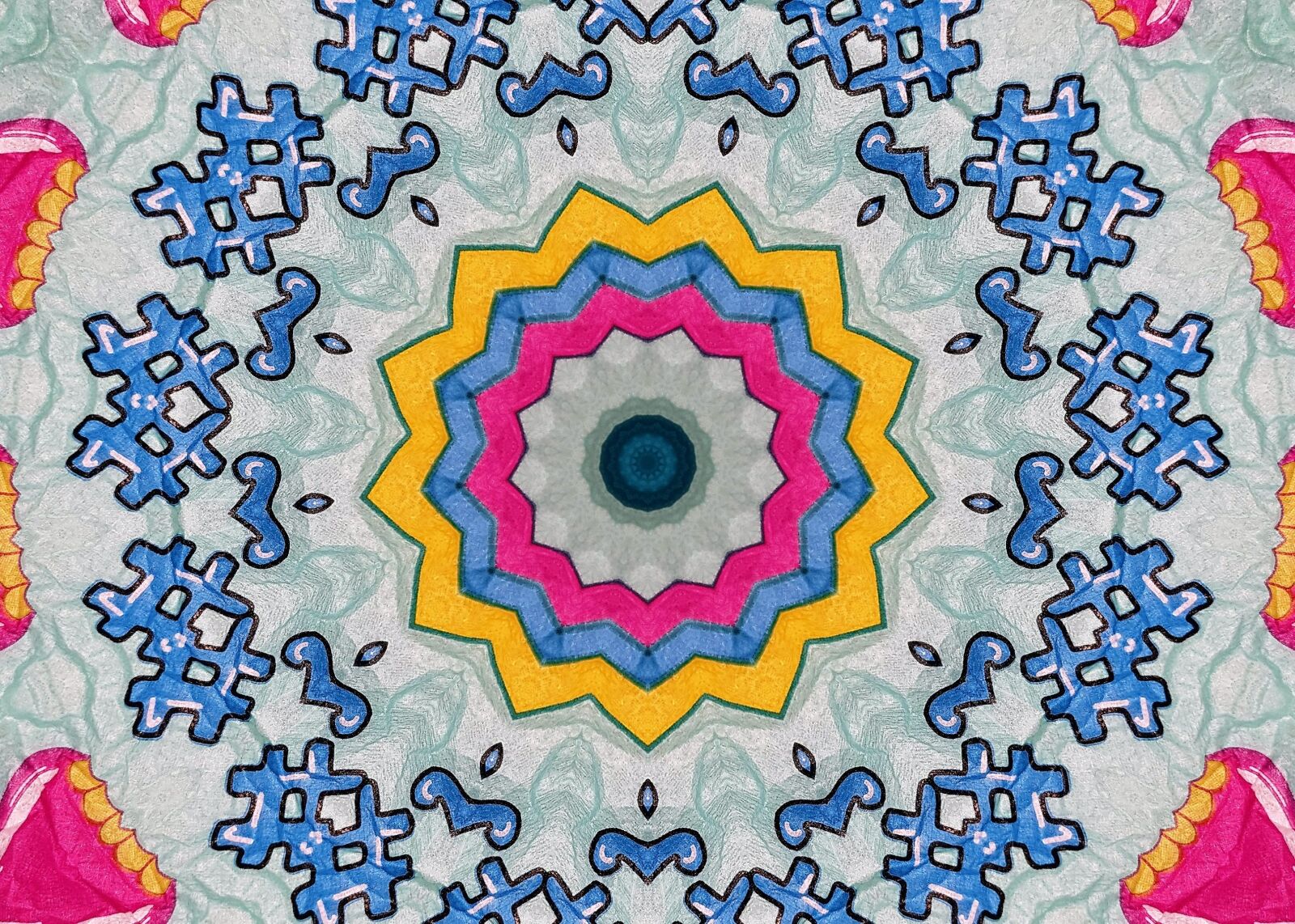 Samsung Galaxy S8 sample photo. Kaleidoscope, bright, flower photography