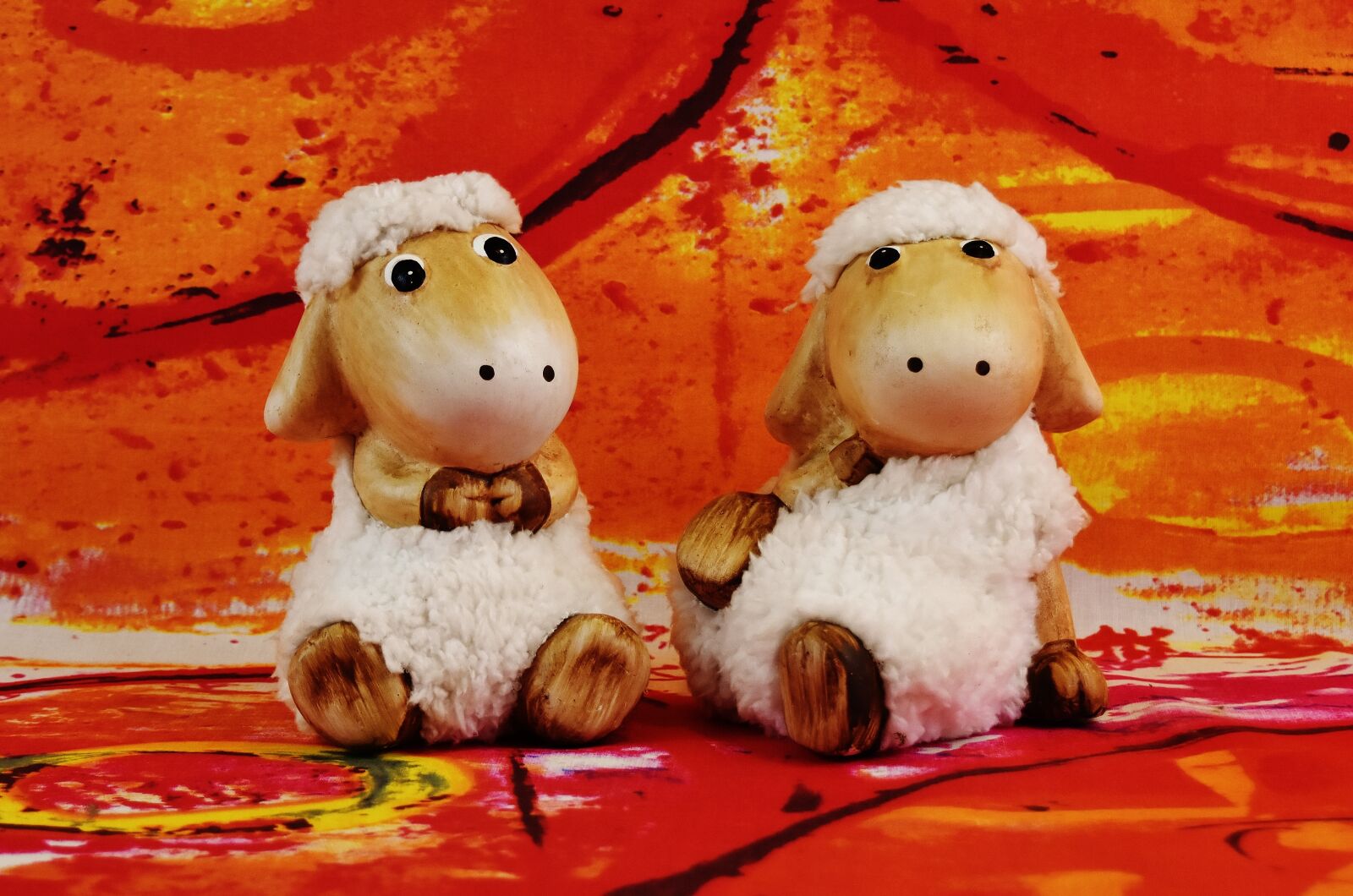 Nikon D7200 sample photo. Sheep, figures, cute photography