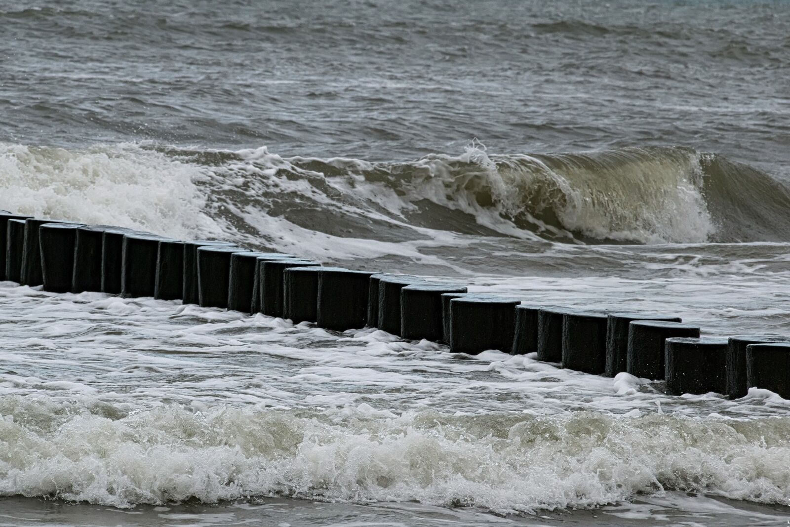 Nikon D3300 sample photo. Wave, sea, the baltic photography