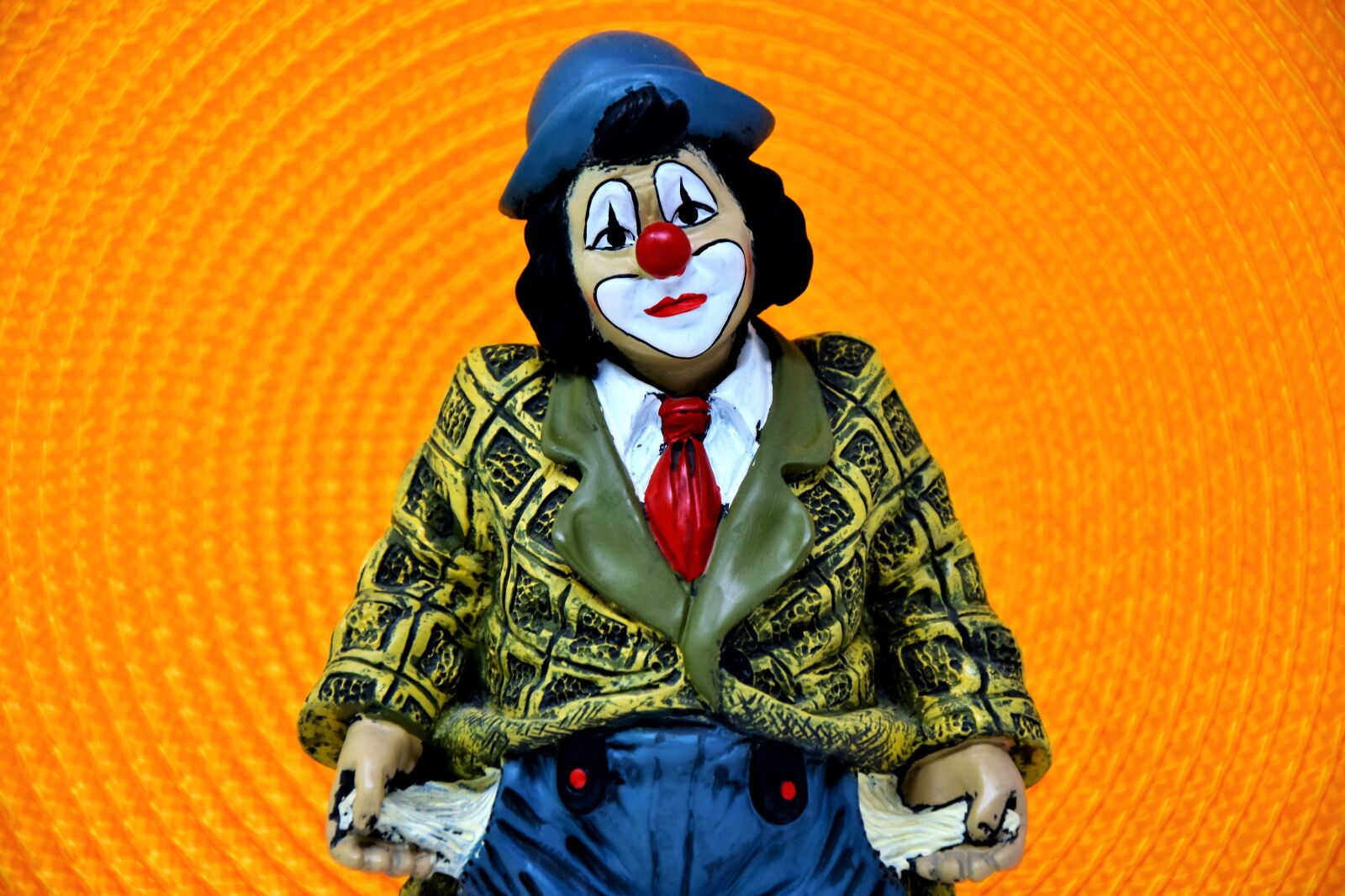 Nikon D7200 sample photo. Clown, circus clown, sad photography