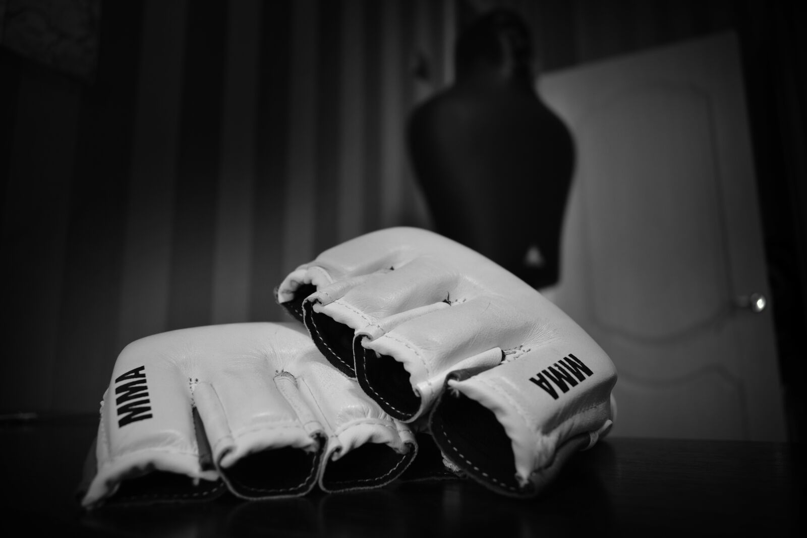 Nikon D3400 sample photo. Gloves, fighter, fight photography