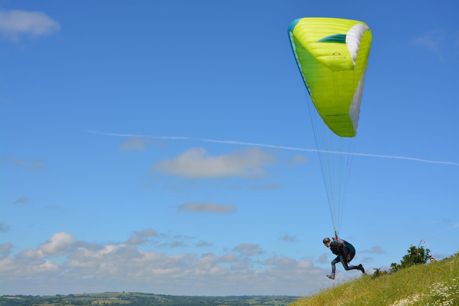 Nikon D5200 sample photo. Paragliding, paraglider, fifth wheel photography