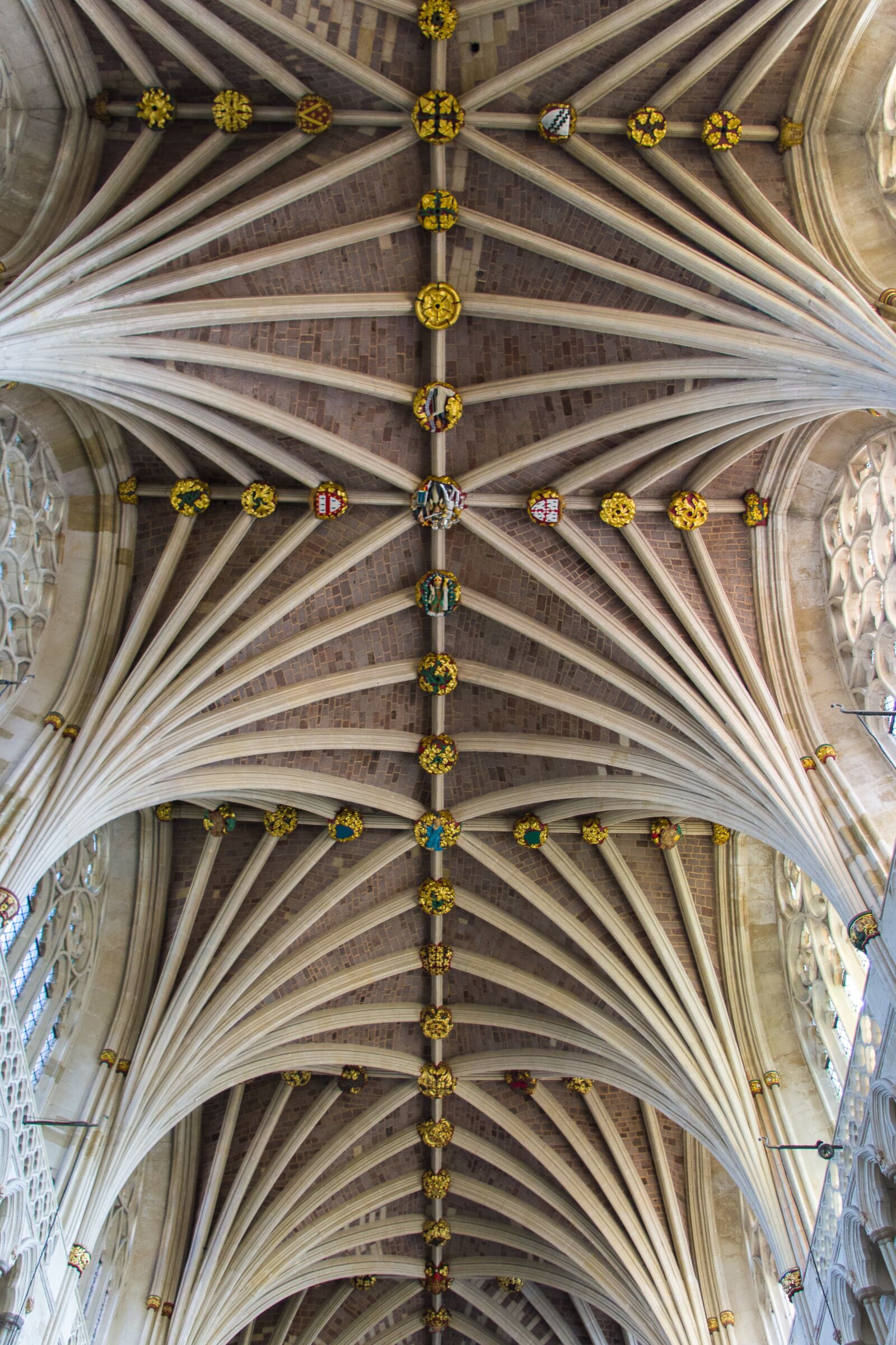 smc PENTAX-DA L 18-55mm F3.5-5.6 sample photo. Exeter, cathedral, vaulted ceilings photography