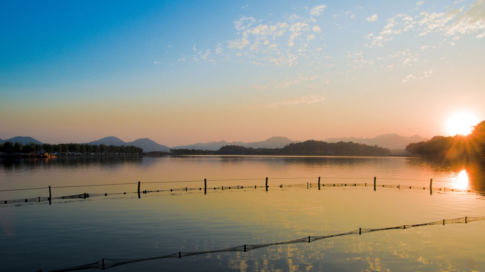 Nikon D750 sample photo. West lake sunset, the photography