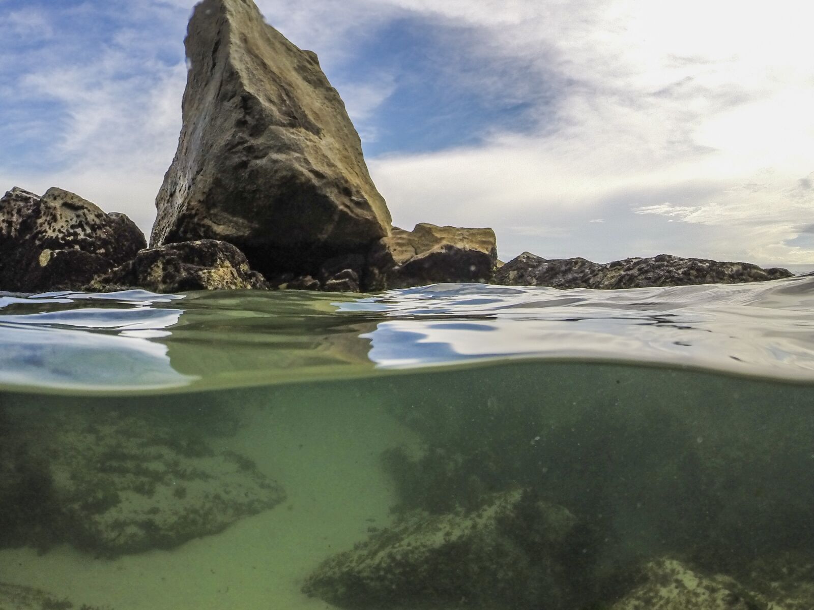 GoPro HERO3+ Black Edition sample photo. Diving, beach, mar photography