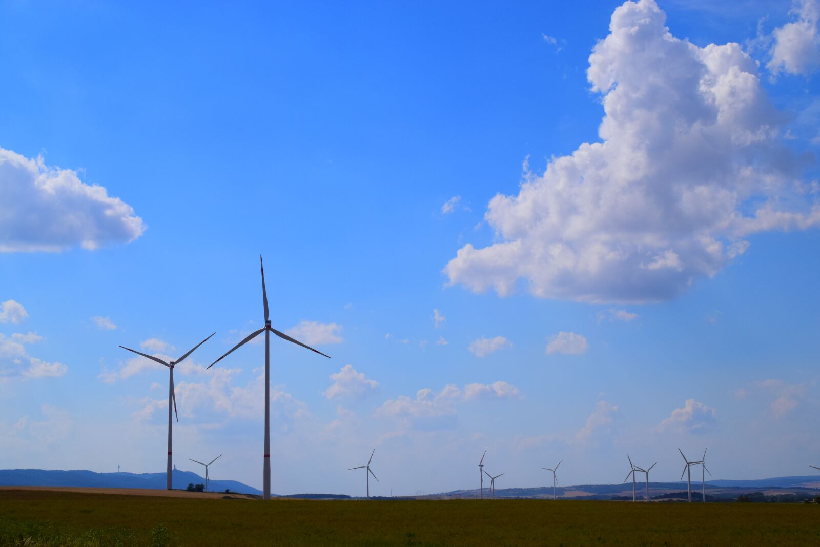 Nikon D3300 sample photo. Landscape, pinwheel, wind power photography