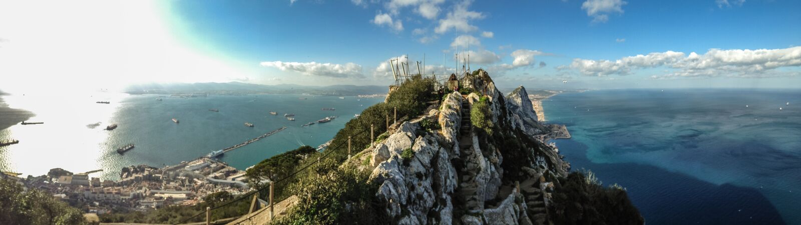 iPhone 5c back camera 4.12mm f/2.4 sample photo. Mountain, panorama, spike photography