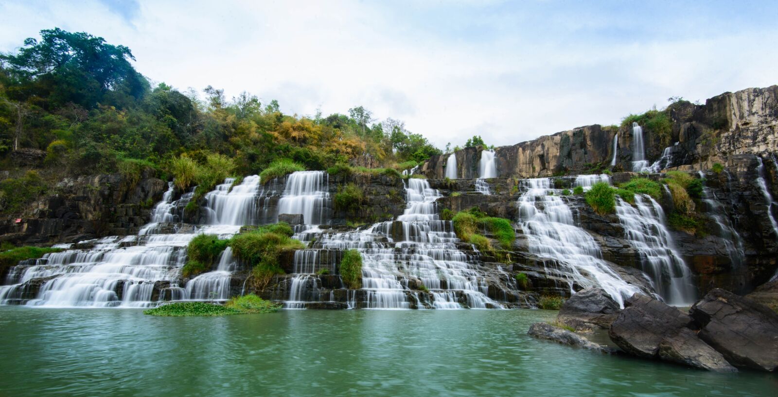 Nikon D600 sample photo. The waterfall, waterfall ponguor photography