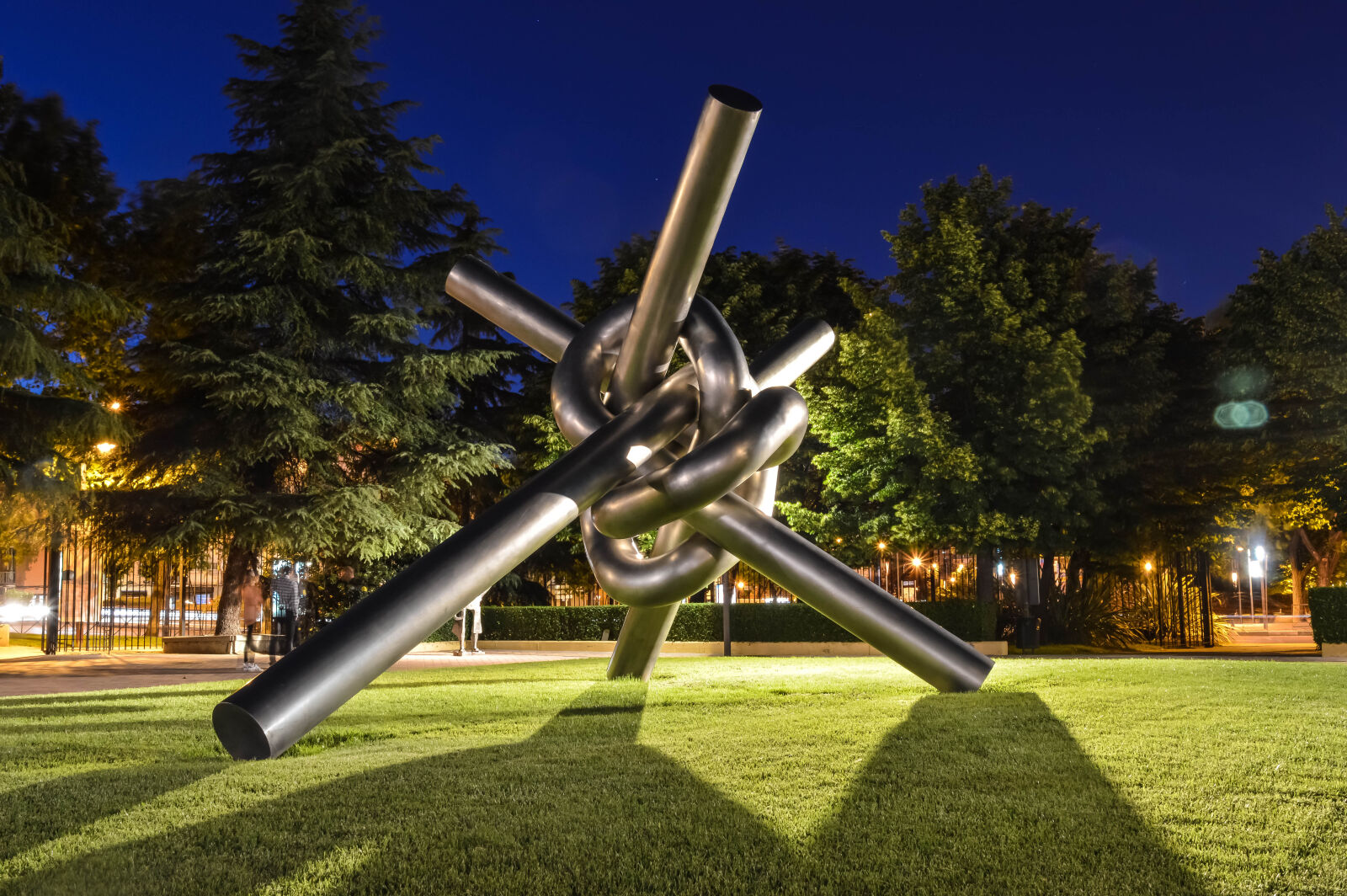 Nikon D3200 sample photo. Art, museum, night photography