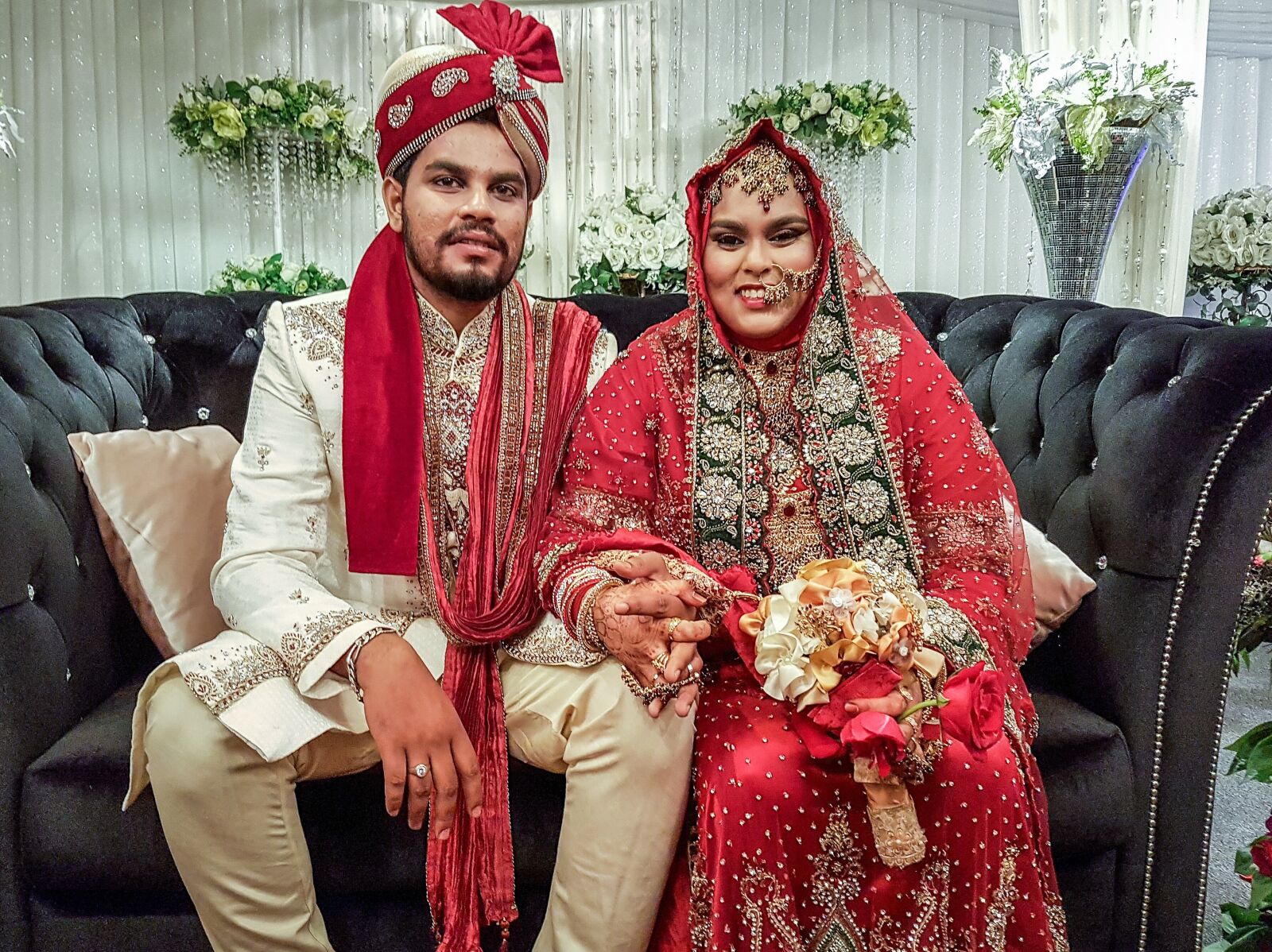 Samsung Galaxy S7 Edge sample photo. Wedding, couple, colourful photography