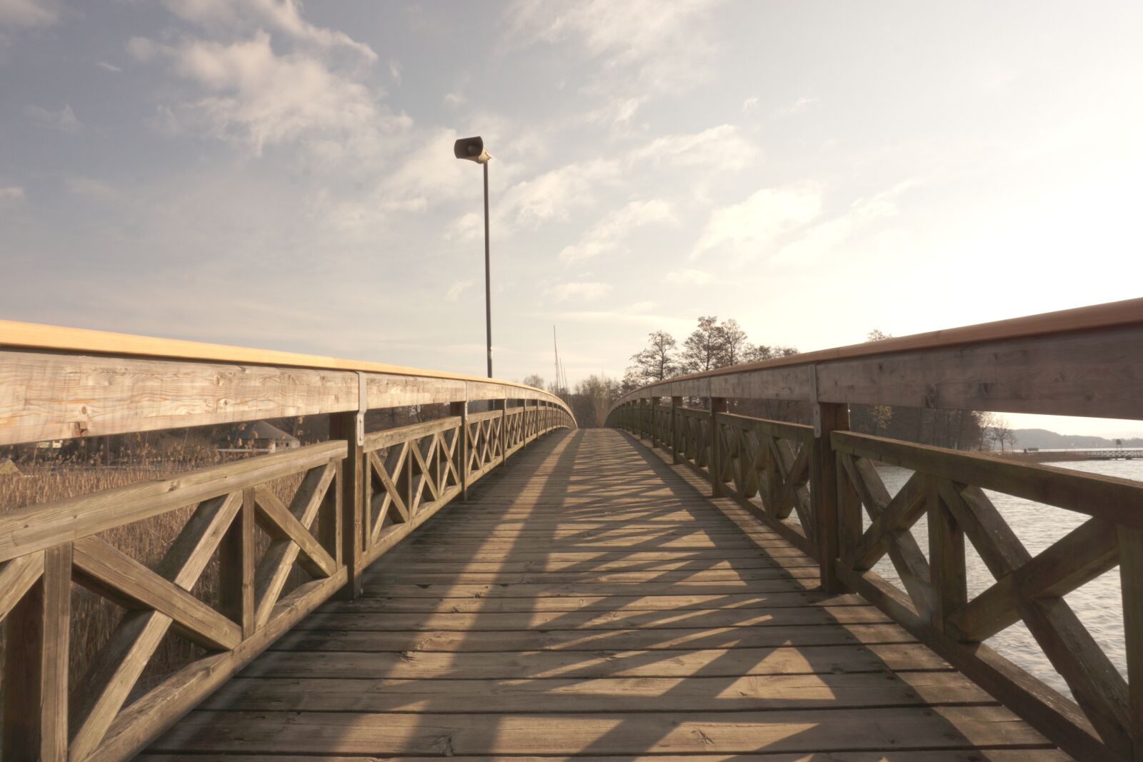 Sony a6000 sample photo. Bridge, web, wooden bridge photography