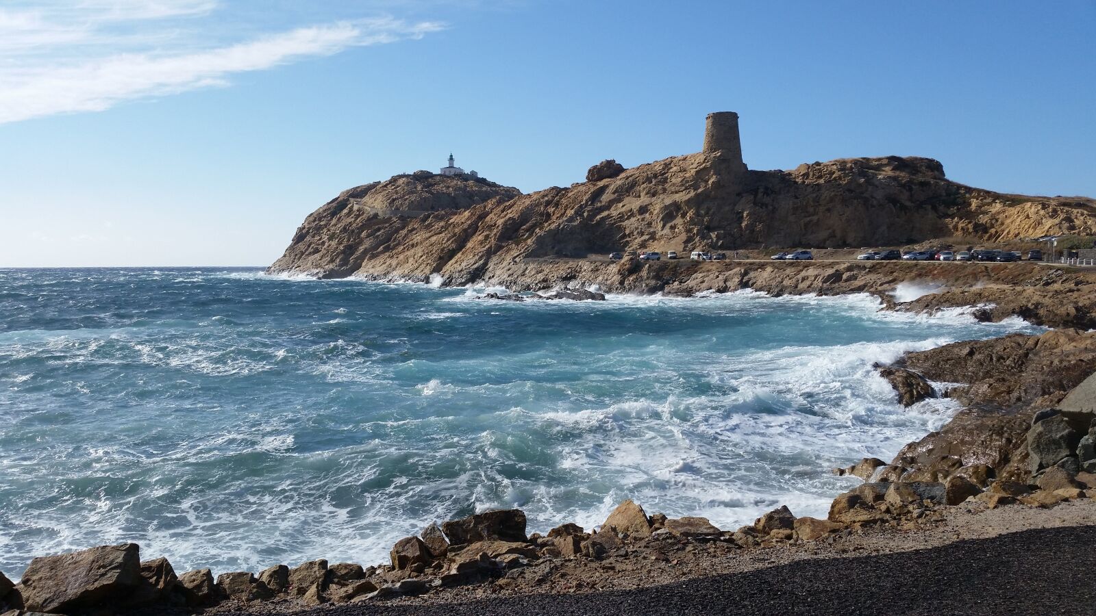 Samsung Galaxy S5 sample photo. Genoese tower, ile rousse photography