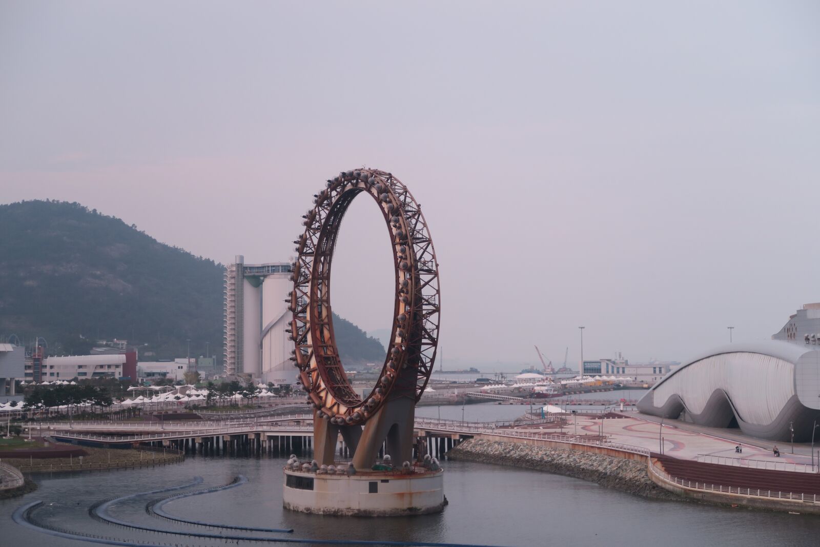 Canon PowerShot G5 X sample photo. Sea, yeosu, times photography