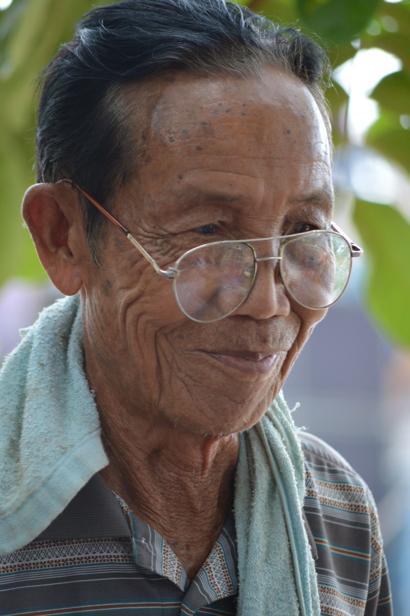 Nikon D3200 sample photo. Man, portrait, thailand photography