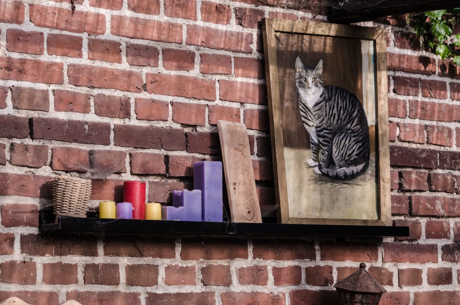 Nikon D7000 sample photo. Wall, painting, terrace photography